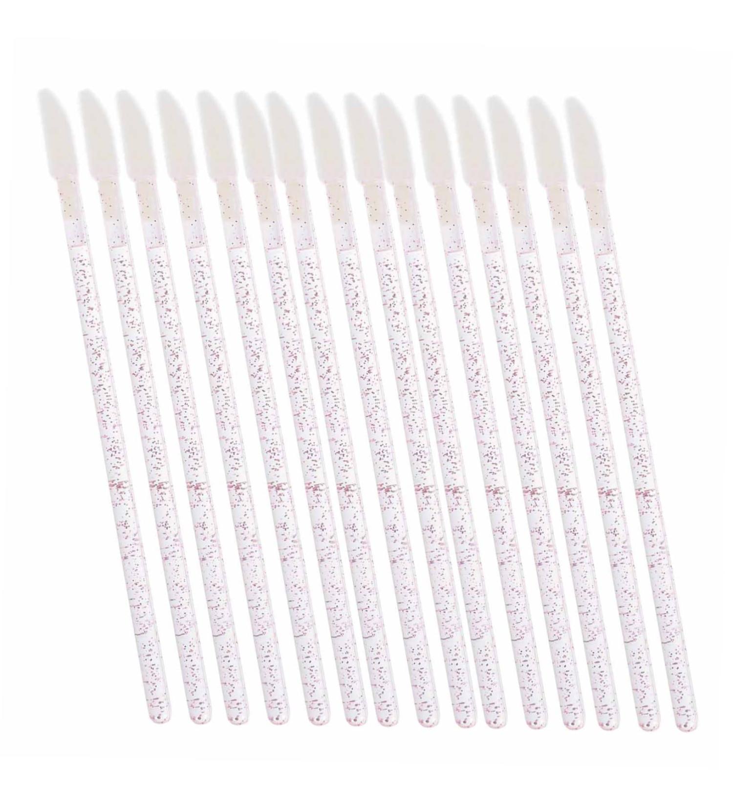250pcs Crystal Lip Brushes - Versatile Lip Applicators for Eyelash Extensions & Nail Polish | Perfect for Lip Gloss & Lipstick Replacement - Buy Online on GoSupps.com