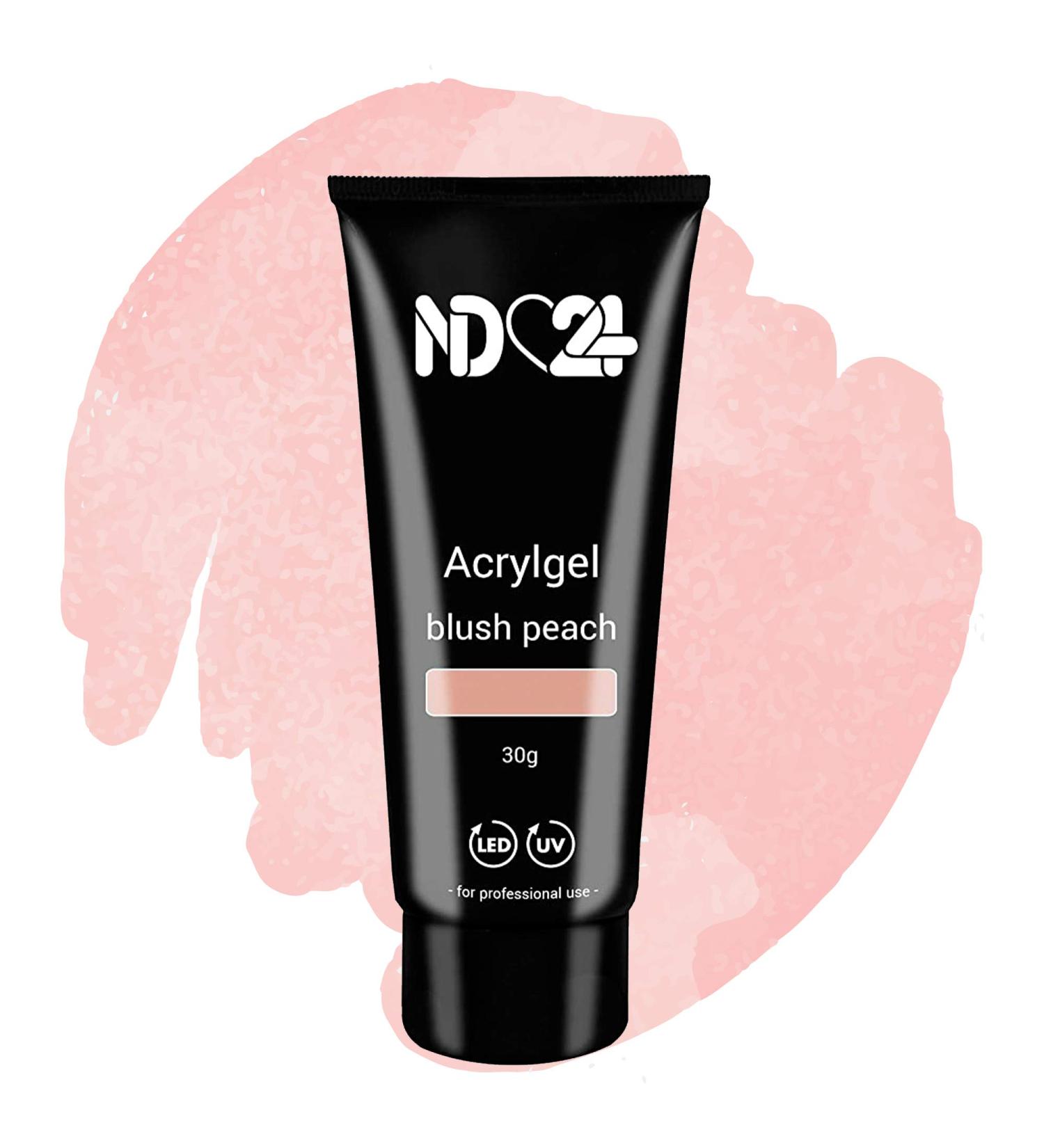 ND24 NailDesign Acrylic Gel Tube - Blush Peach - 30g | International Shipping Available - Perfect for Professional Nail Art - Buy Online on GoSupps.com