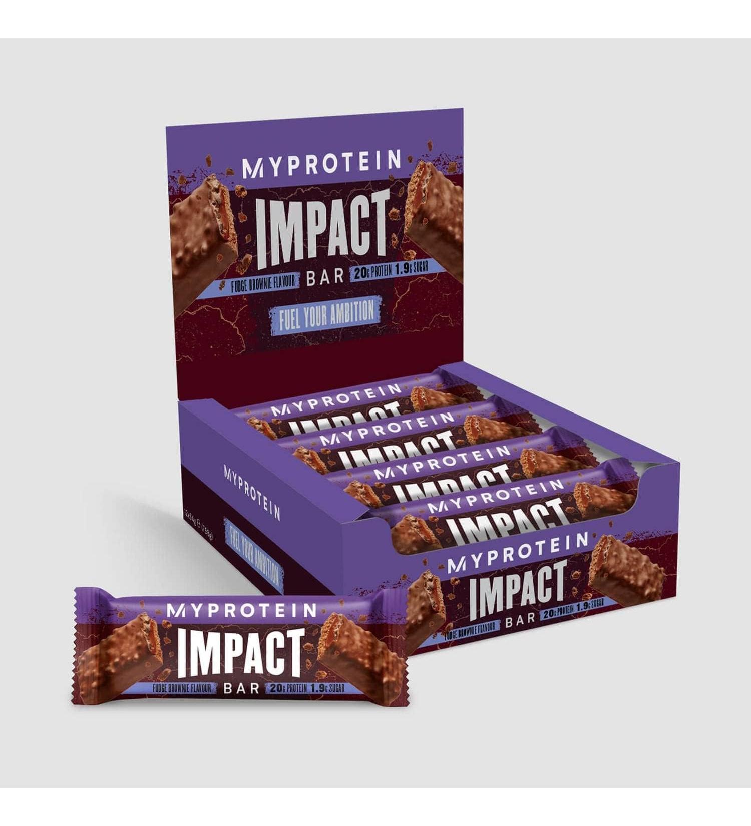 Impact Bar 12 x 64g Fudge Brownie