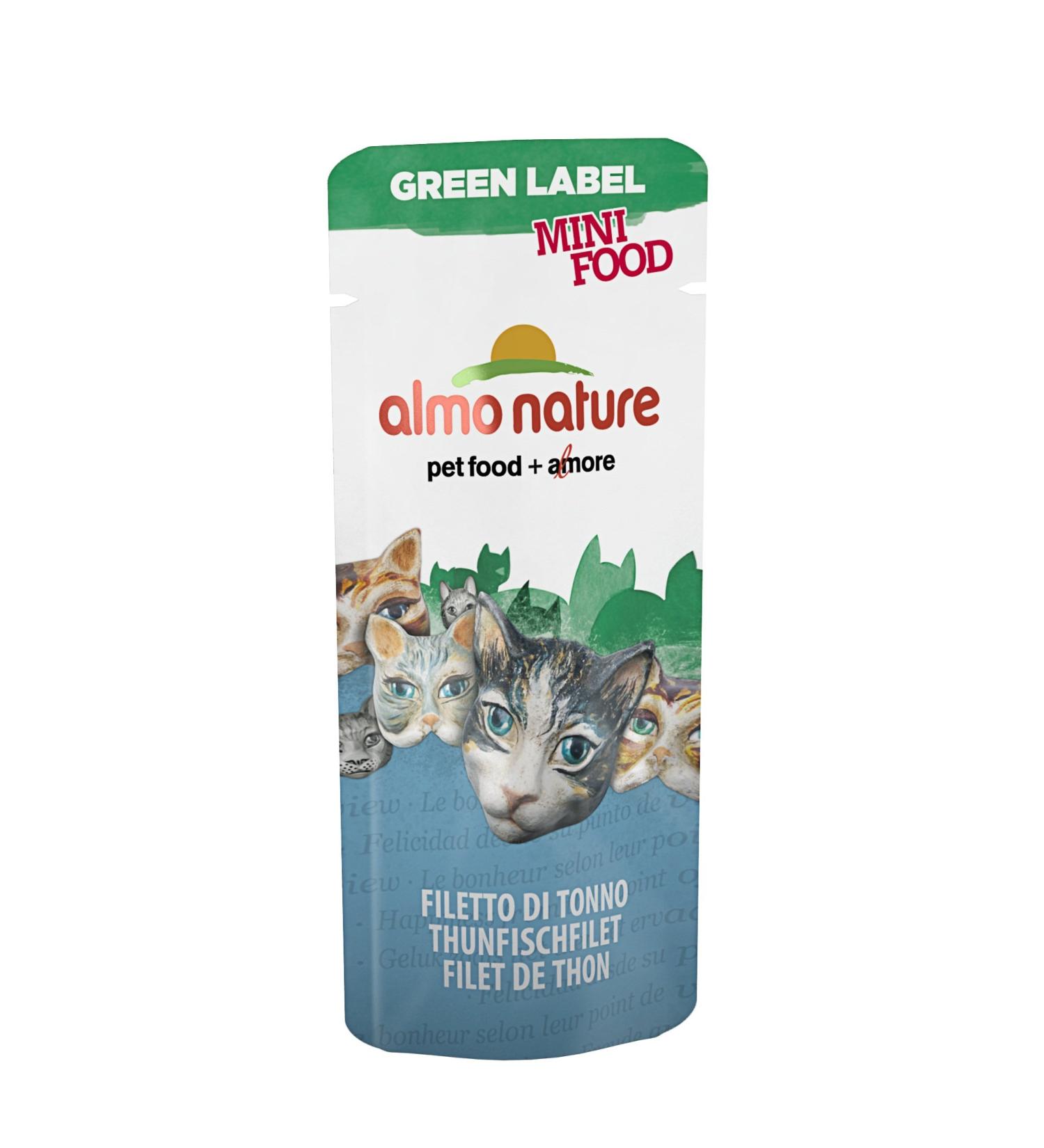 Almo Nature - almo nature Green Label Mini Food with Tuna Fillet Green Label Tuna Fillet