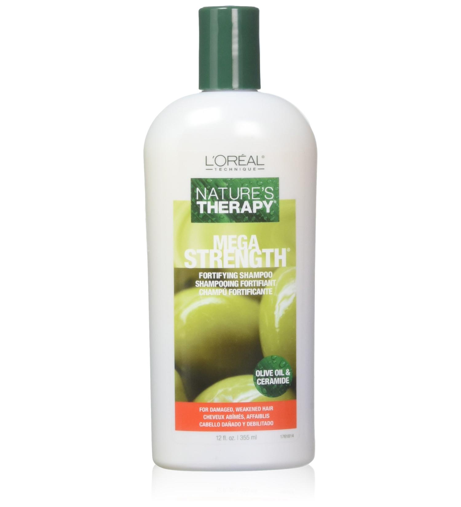 Natures Therapy Mega Strength Fortifying Shampoo (12 oz) - Buy Best Internationally | Strengthen & Nourish Hair - Buy Online on GoSupps.com