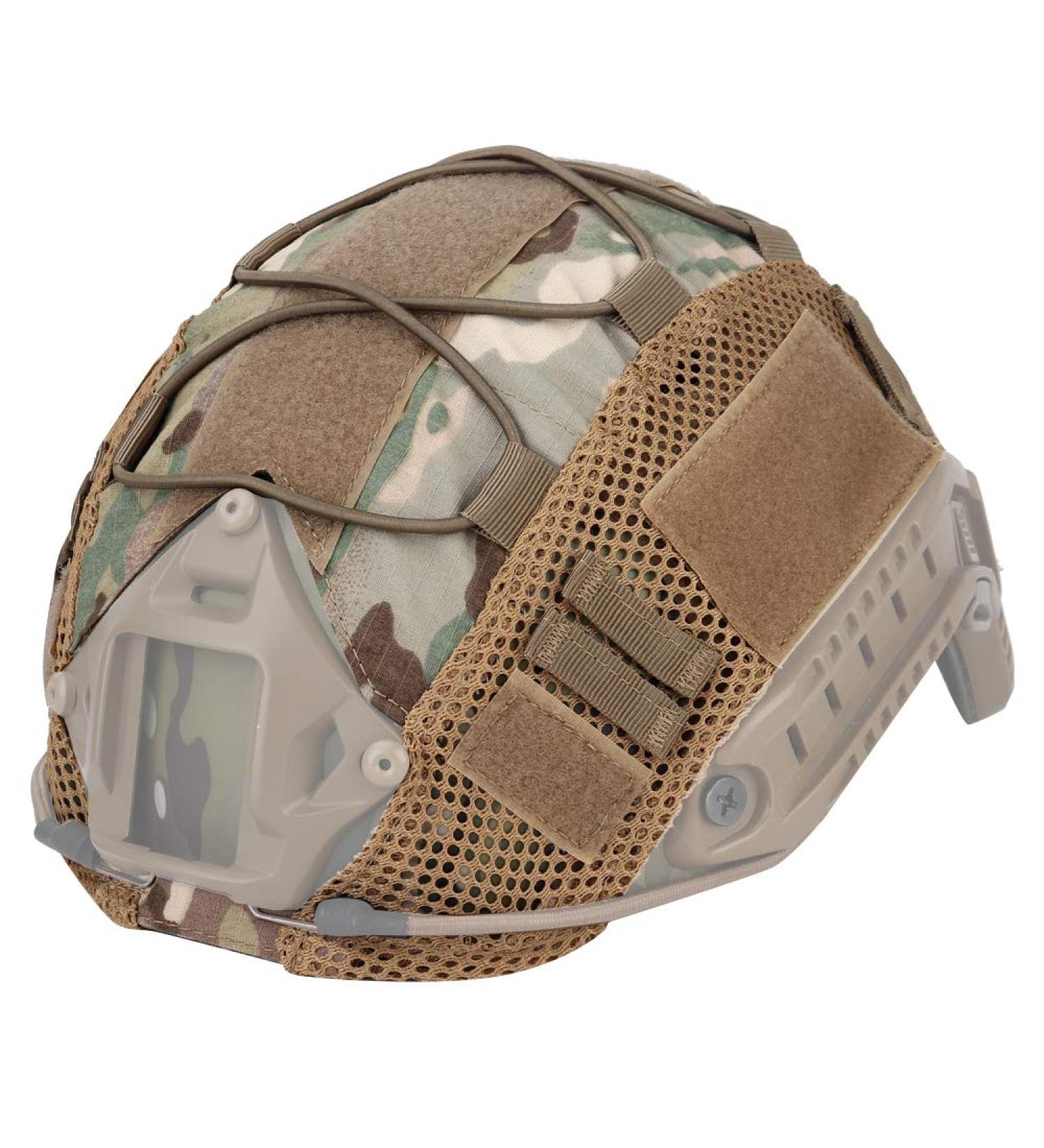 Blueana Tactical Helmet - Airsoft Military Fast Helmet Camouflage Cover (Size M) - Buy Online on GoSupps.com