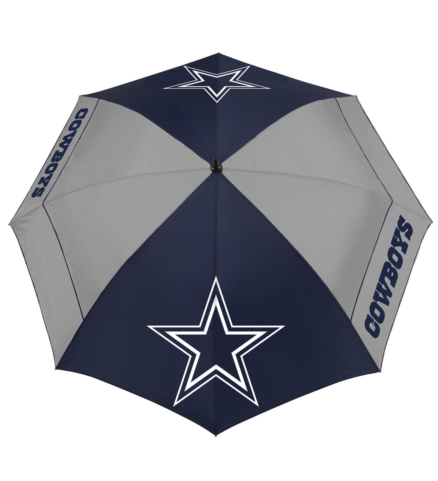 Team Effort NFL 62" WindSheer Lite Golf Umbrella Dallas Cowboys