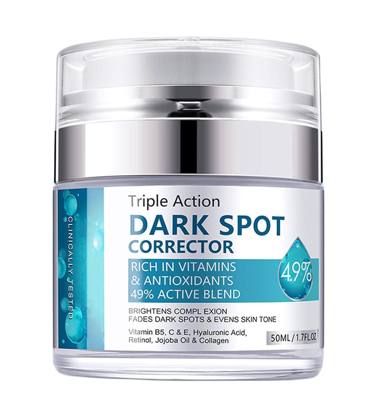 Dark Spot Remover Cream for Face & Body | Blemish Corrector for Age Spots Melasma Freckles & Sun Spots - Effective Dark Spot Treatment for Men & Women - Buy Online on GoSupps.com
