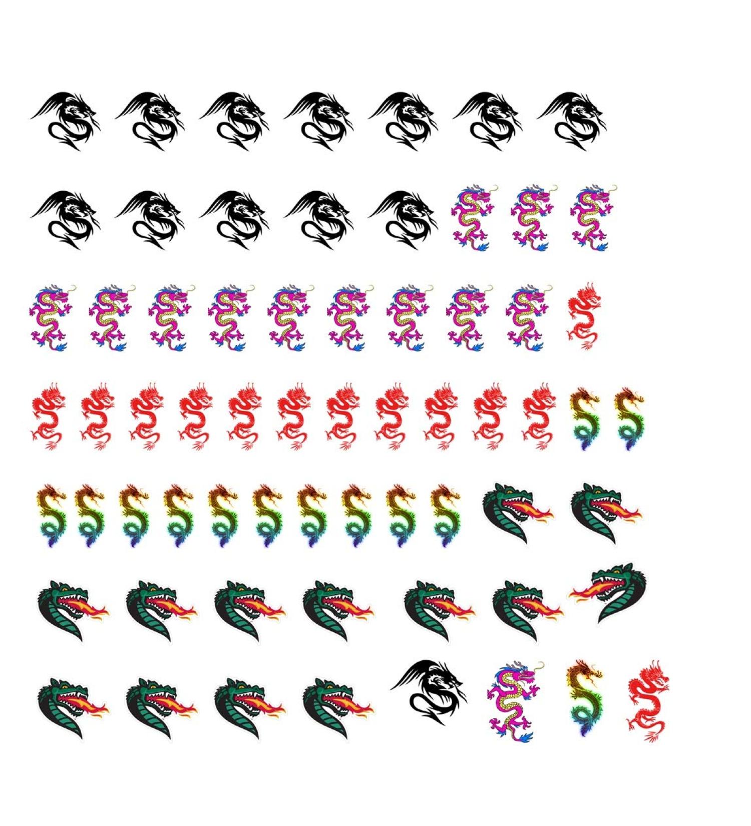 Dragon Collections (Dragon Nail Art Decals) - Buy Online on GoSupps.com