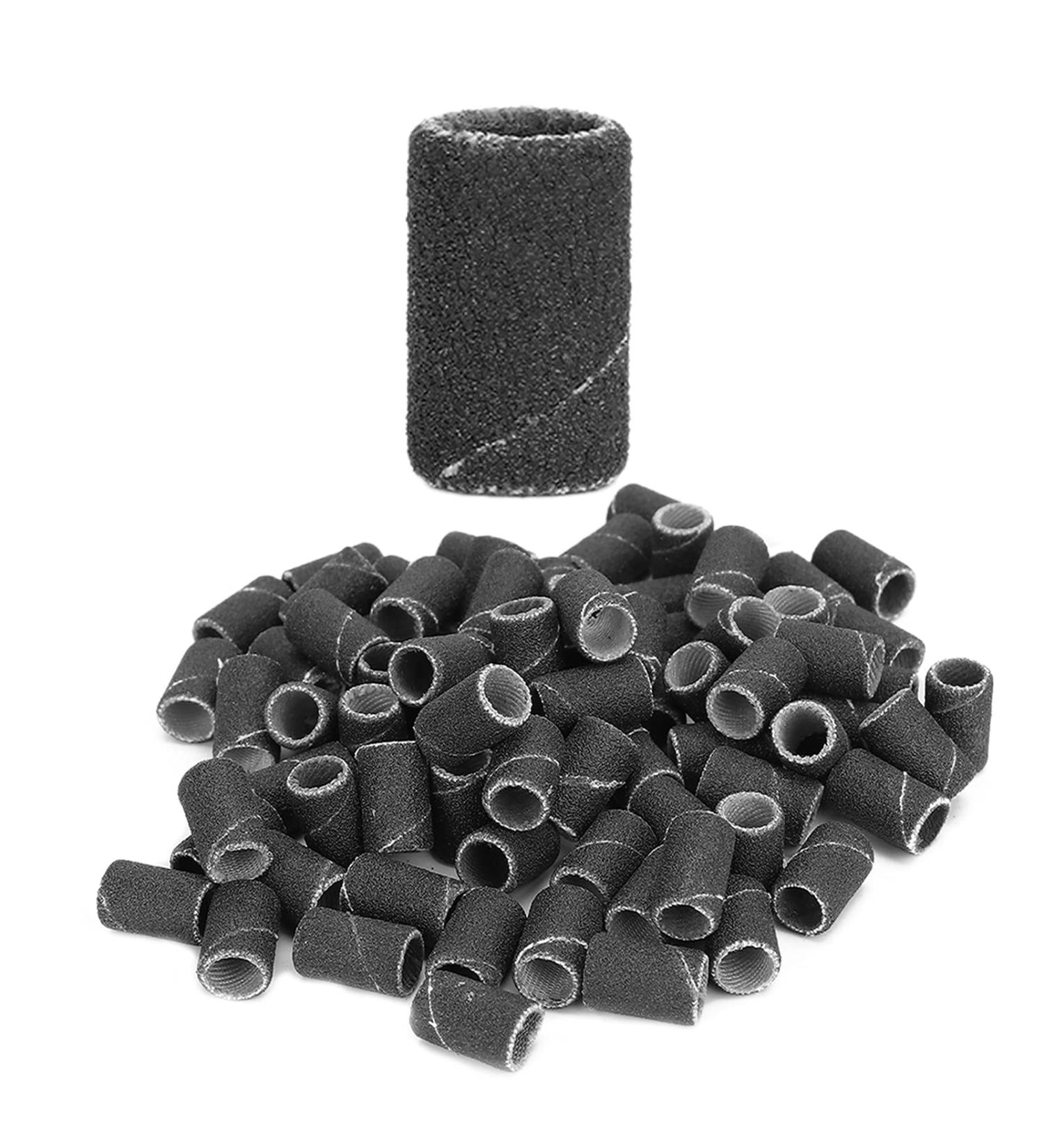 Nail Sanders 240 Grit Nail Art Sanding Bands Surface for Nail Drill(HQ-14 black 240#) - Buy Online on GoSupps.com