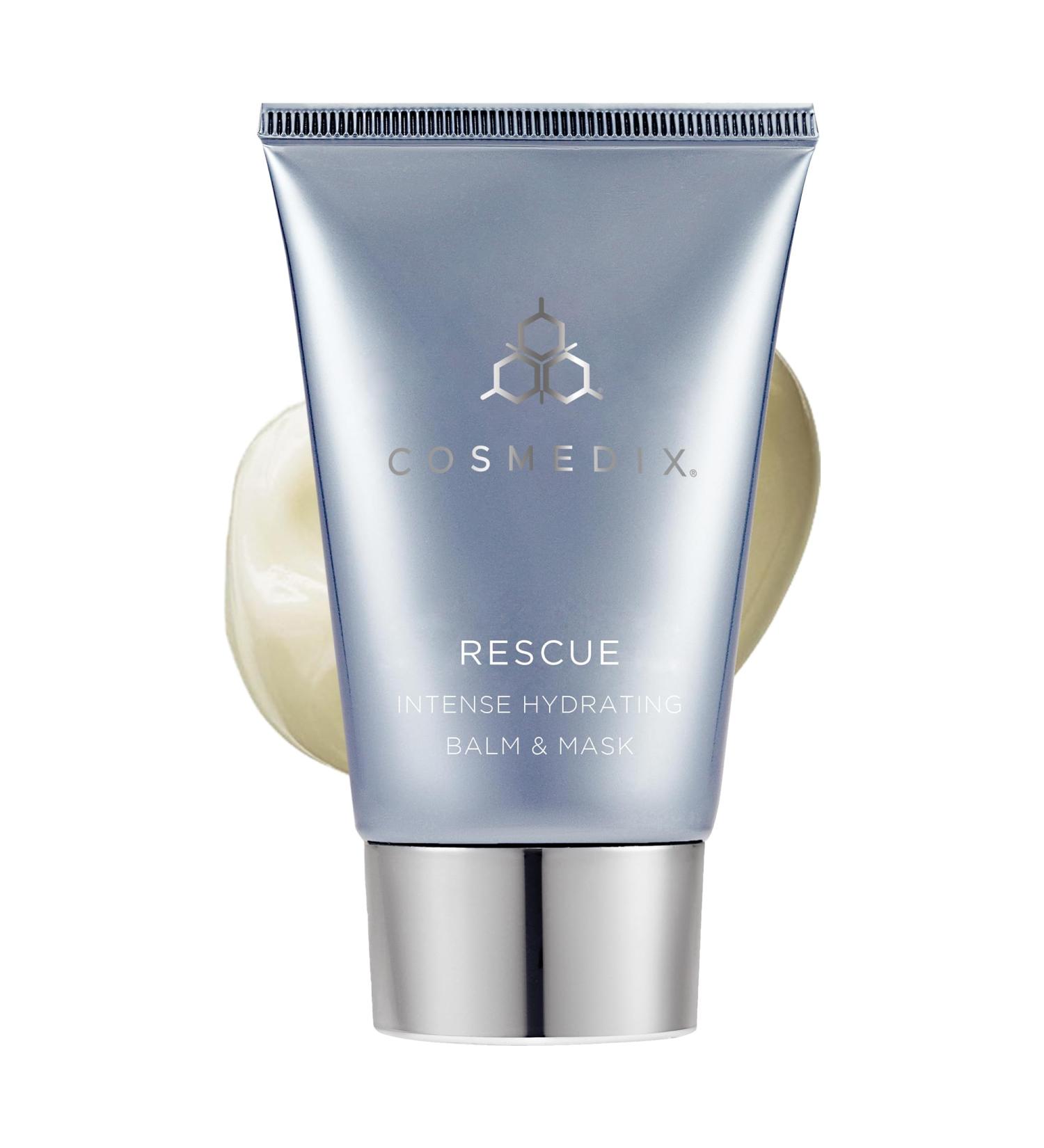 COSMEDIX Rescue Intense Hydrating Balm and Mask for Dry Chapped Skin - Overnight Treatment - Shea Butter, Cherry Bark Extract - Cruelty-Free, Gluten Free - Buy Online on GoSupps.com