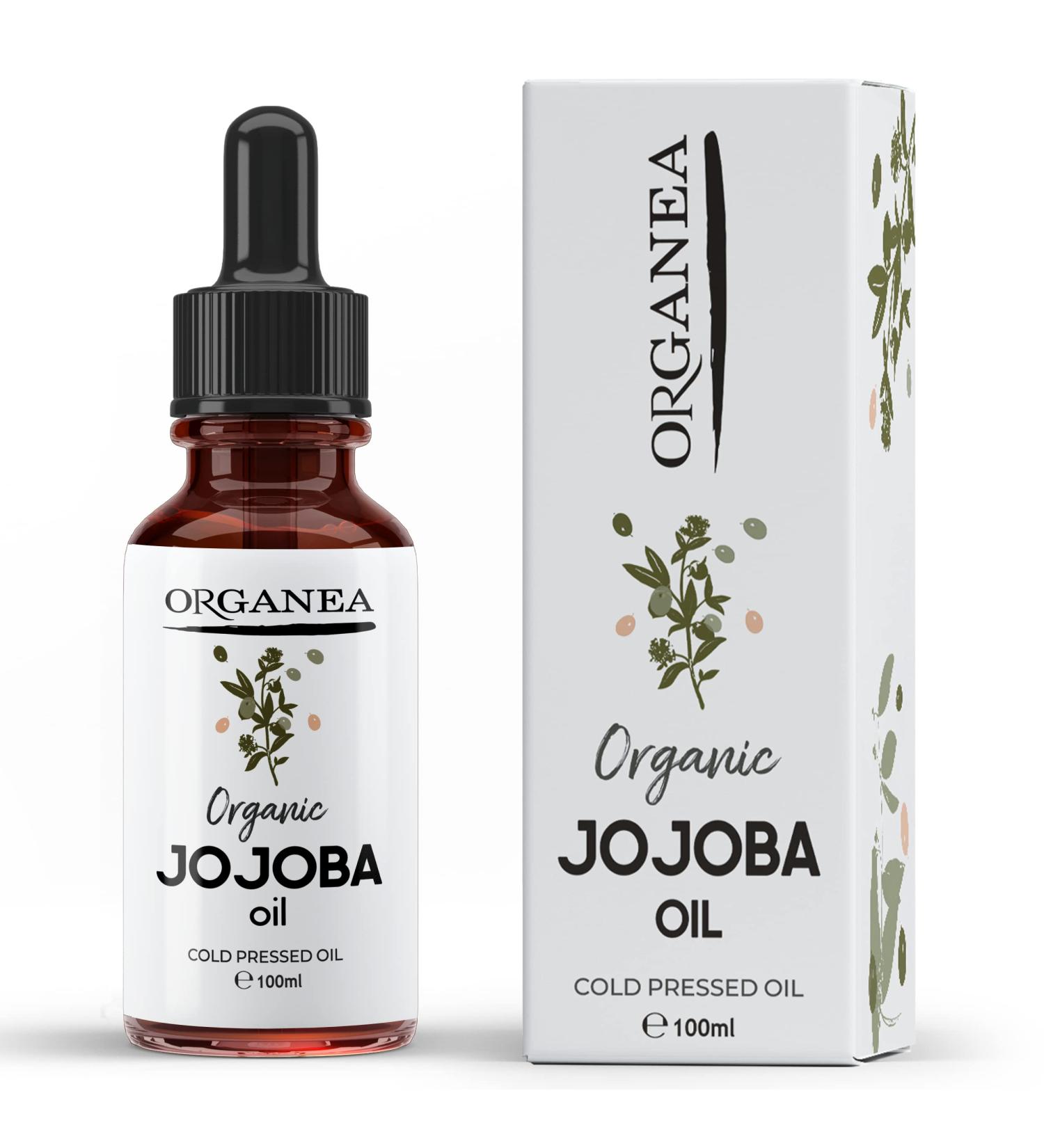 Bio Jojoba l 100ml Cold-Pressed Hexane-Free Carrier Oil for Hair Nails & Skin - Rich in Vitamins A & E - Buy Online on GoSupps.com