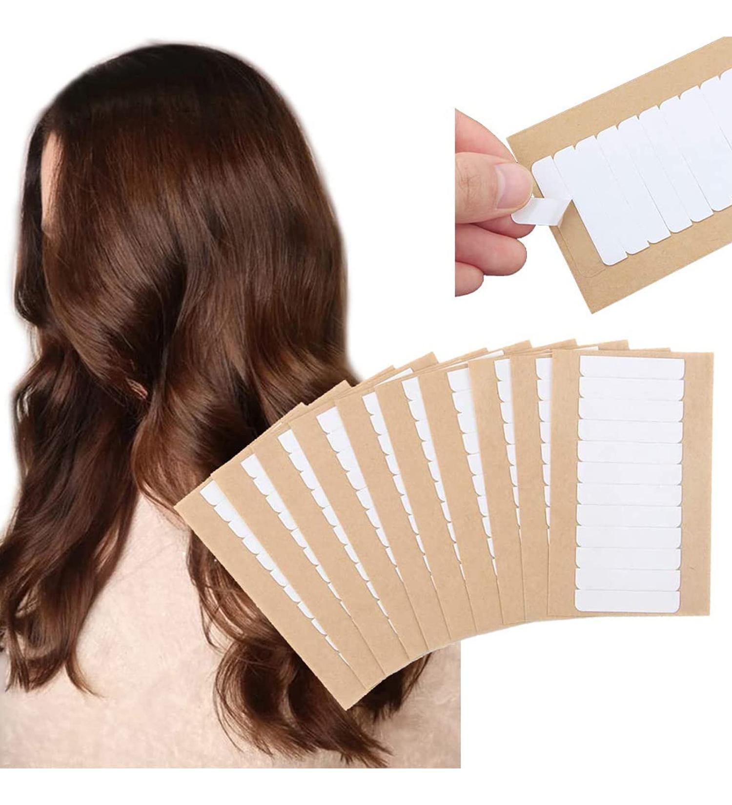 Double Sided Tape Replacement for Tape In Hair Extensions - 120 Pieces, No Residue - Pack of 1 - Buy Online on GoSupps.com
