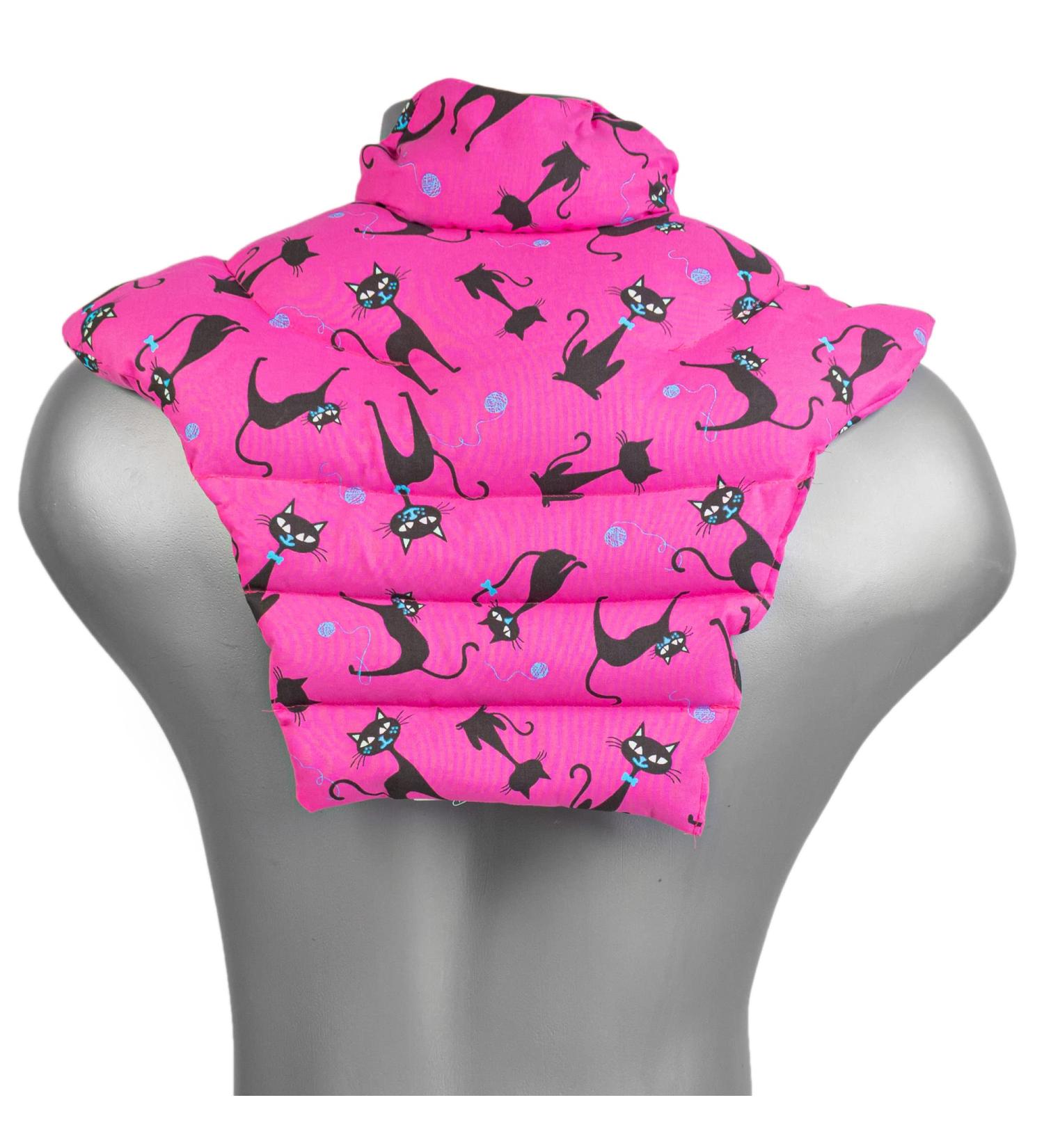 Neck Horns HWS - Pink Cat Neck Pillow & Warming Cushion for Neck Shoulders & Back Relief - Buy Online on GoSupps.com