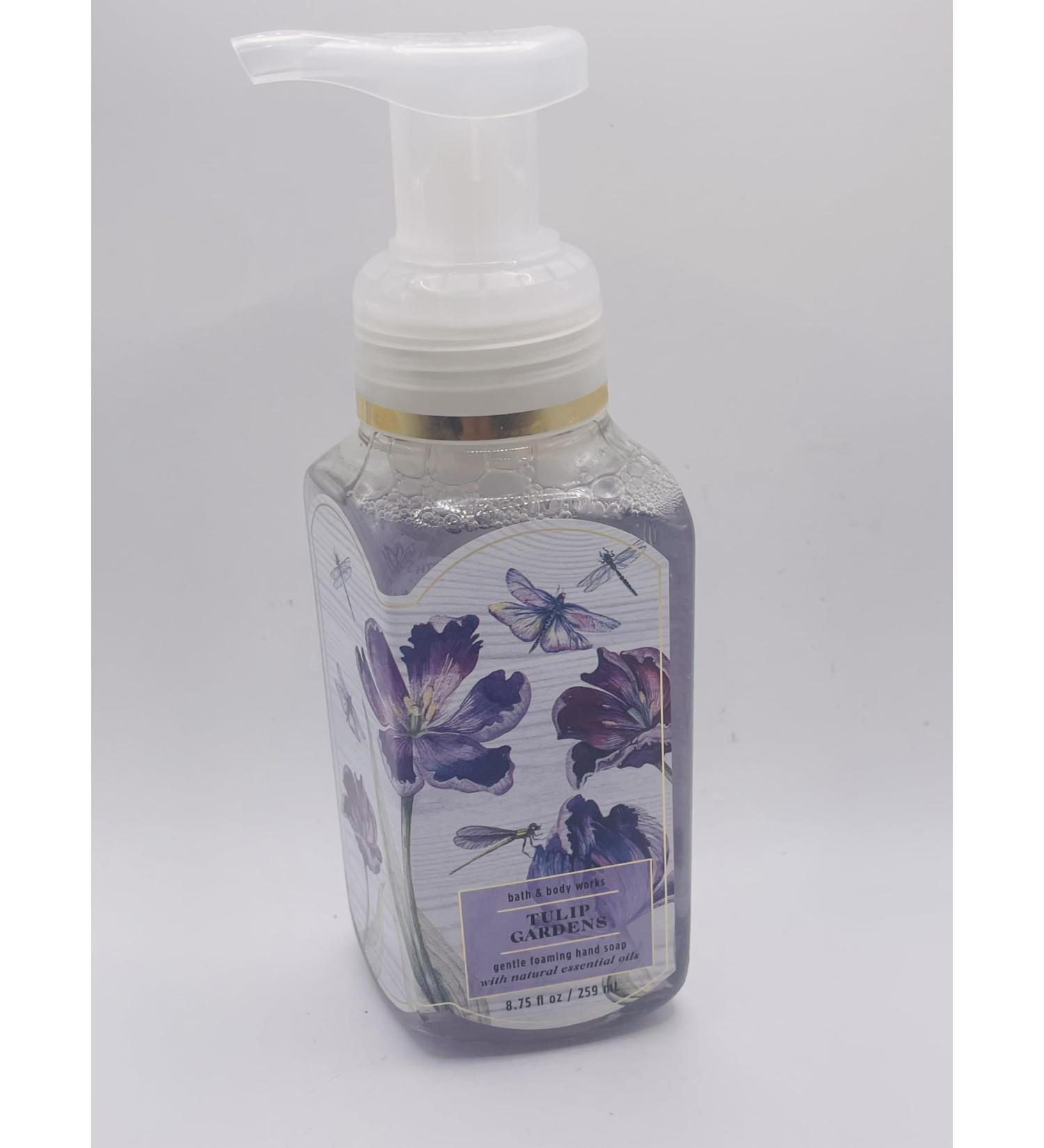 Tulip Gardens Gentle Foaming Hand Soap 8.75 Ounce Wash Full Size Pump Bottle