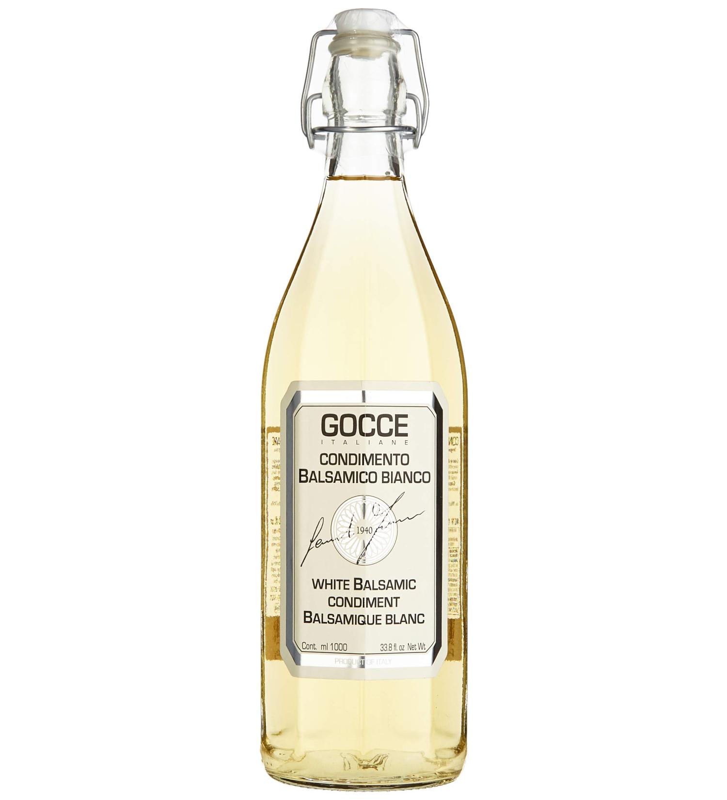 Buy Gocce Balsama Bianco 1L - Premium White Balsamic Vinegar | International Shipping - Buy Online on GoSupps.com