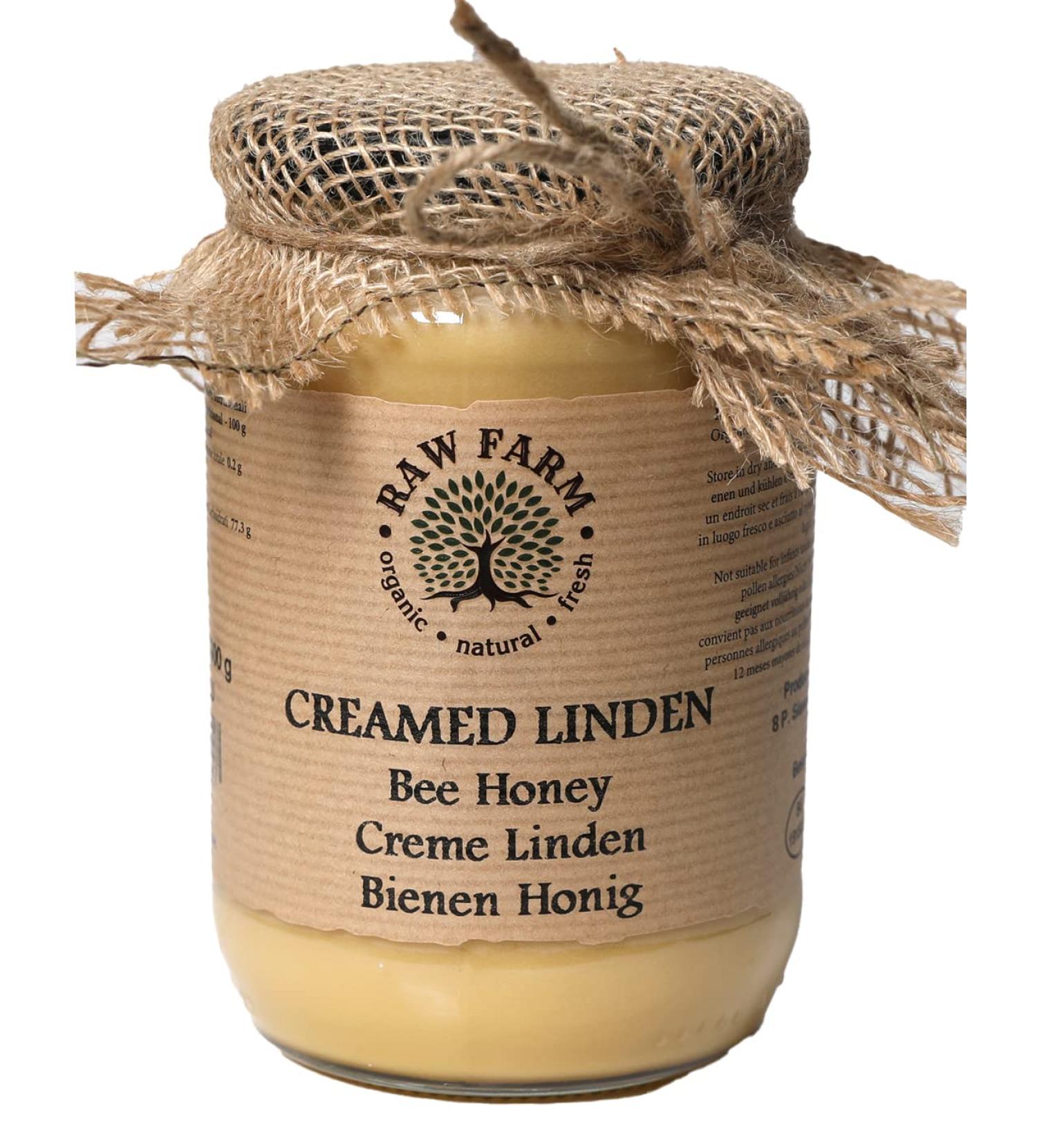 800 g Organic Creamed Linden Honey - Buy Online on GoSupps.com