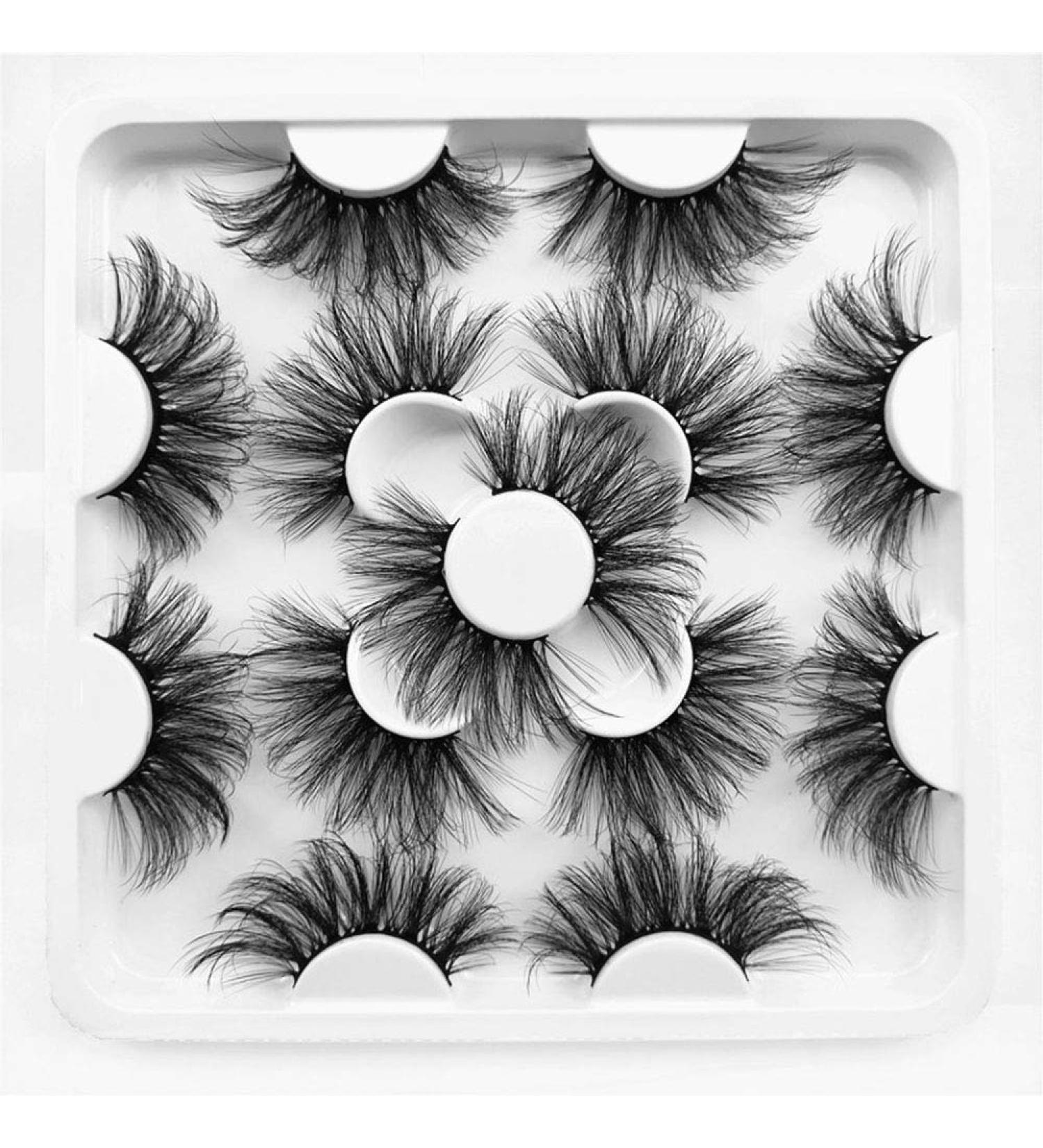 Shop 25mm 3D Mink Eyelash Extensions | Women's Fashion Dramatic Wispy & Fluffy Handmade False Eyebrows (KS075) - International Shipping Available - Buy Online on GoSupps.com