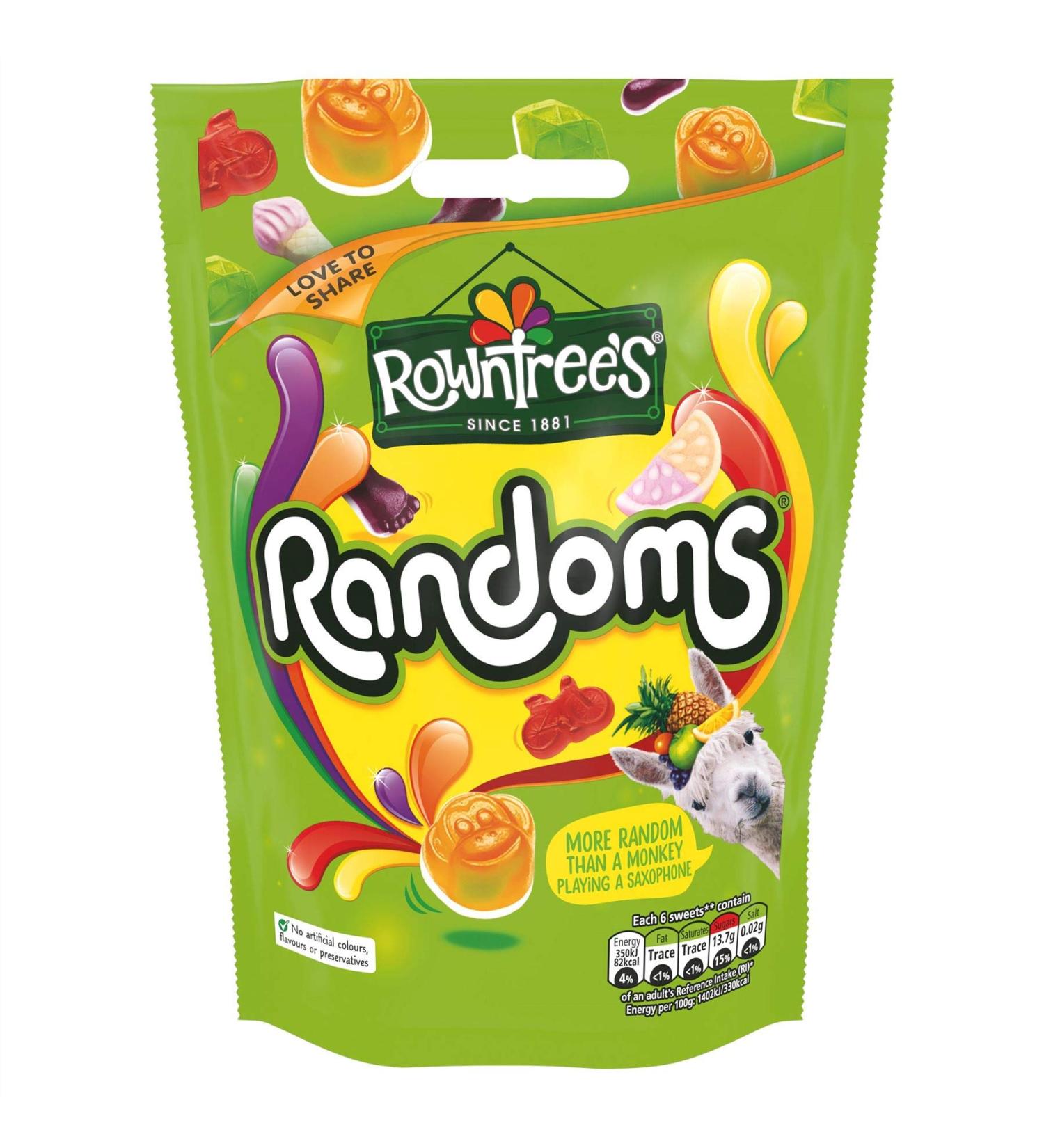 Rowntrees M langes - 120 g - Paquet de 1