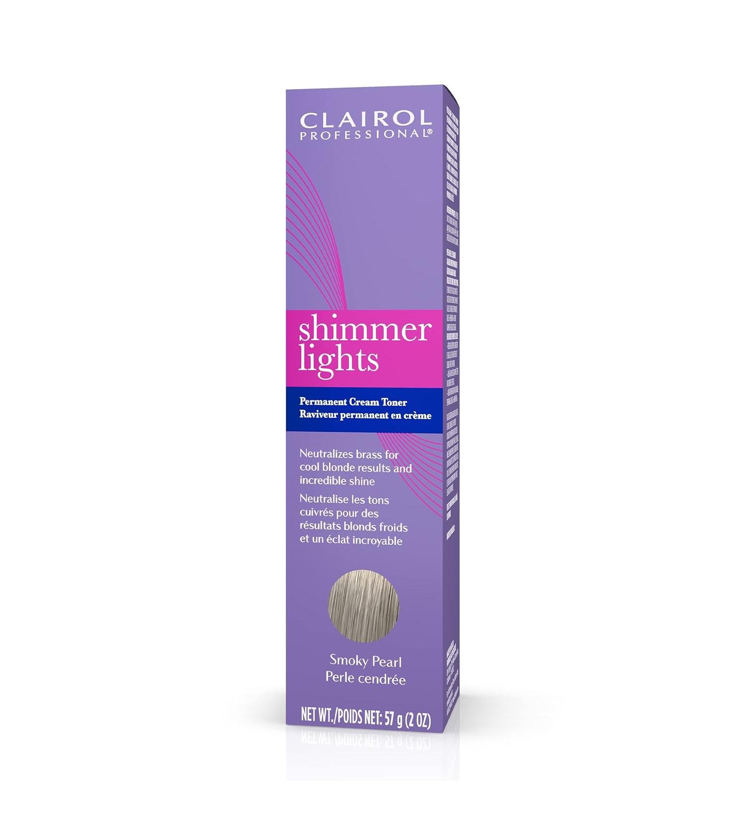 Clairol Professional Shimmer Lights Permanent Cream - Smoky Pearl - 2 Oz. - Buy Online on GoSupps.com