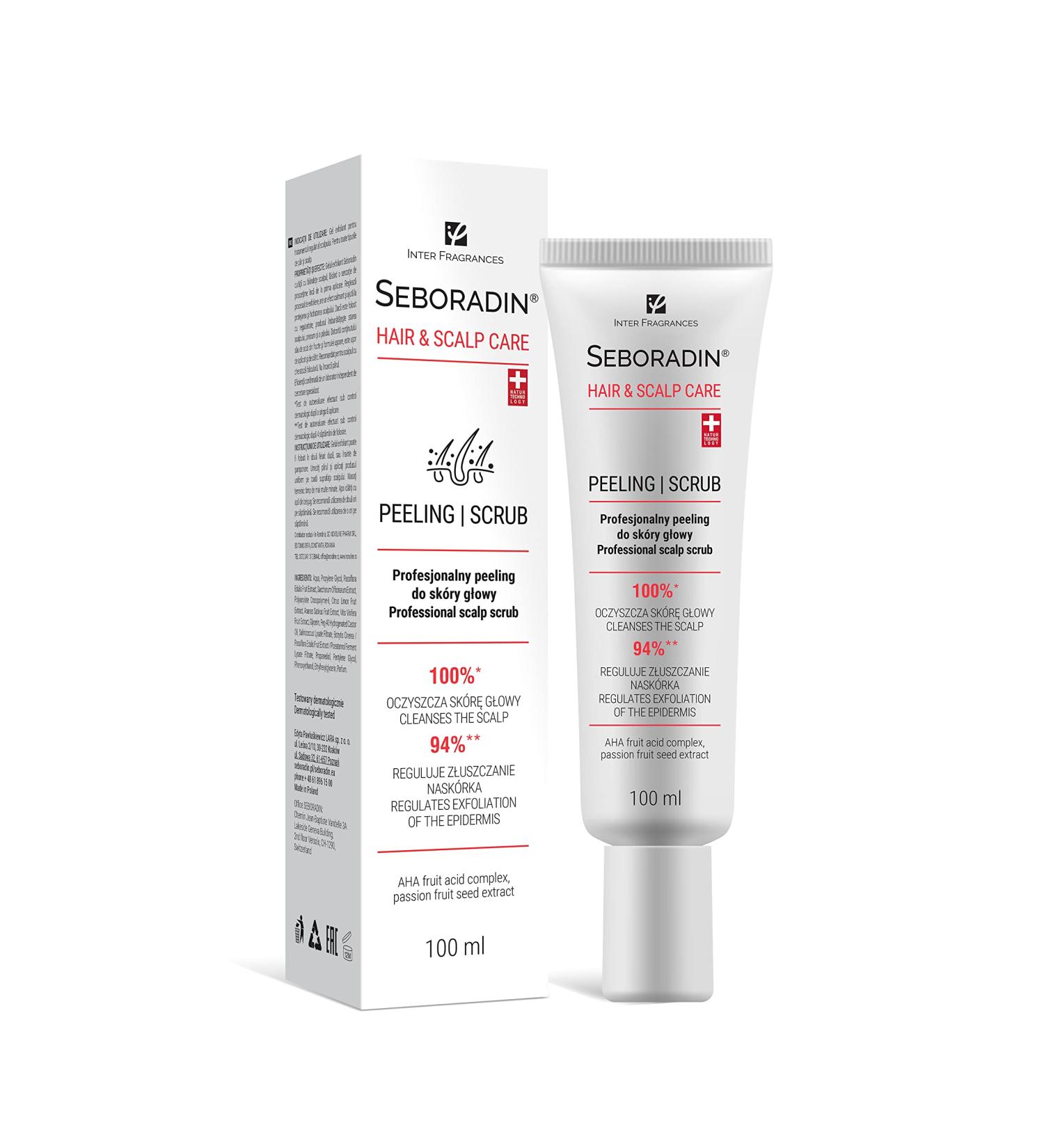 Seboradin Scalp Peeling Scrub - Fruit Acid Scalp Care 100ML | International Shipping Available - Buy Online on GoSupps.com