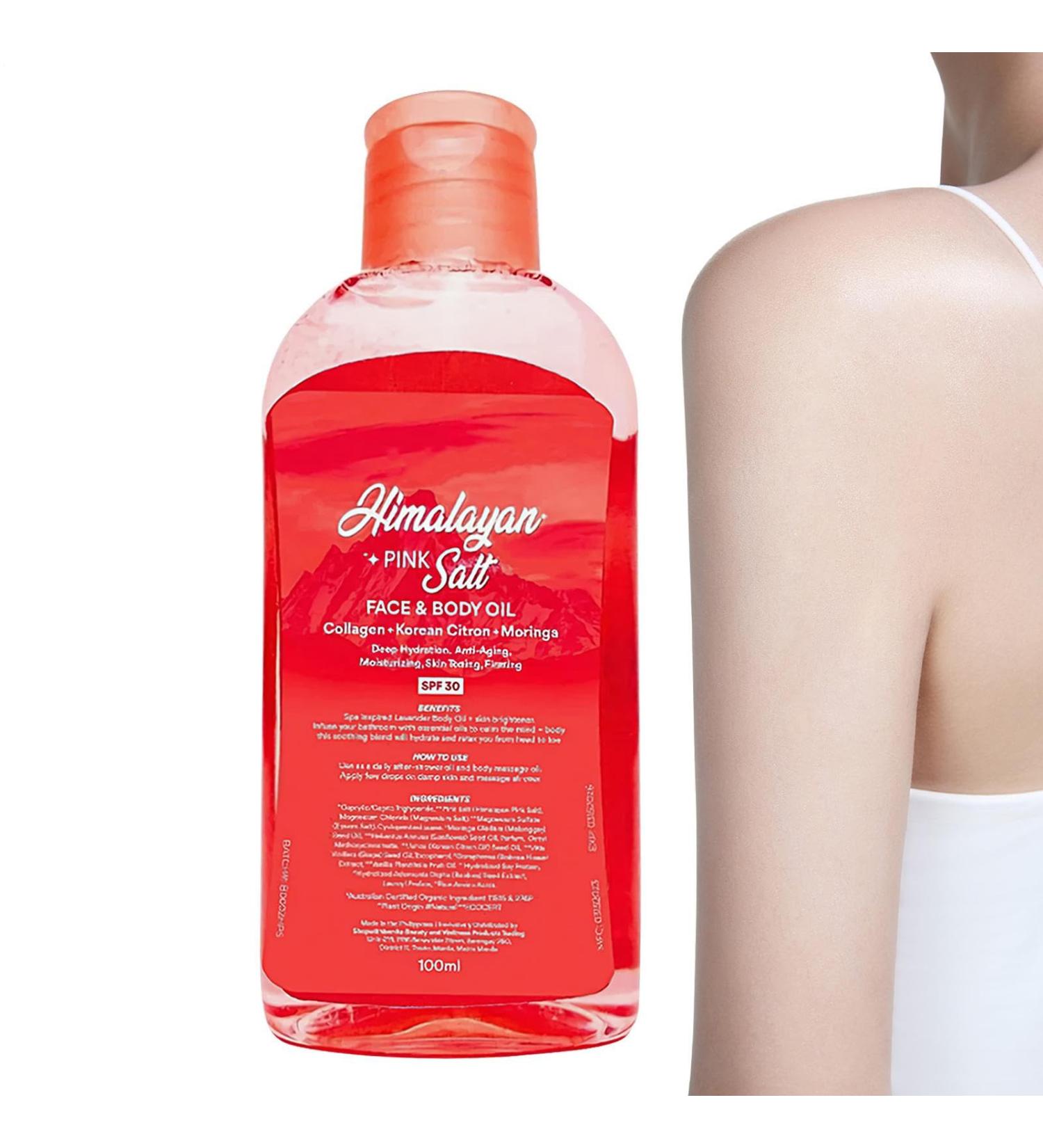 Moisturizing Body Oil Natural Body Oil for Skin100ML Soothing Light Massage Fluid For Face Neck Body Care - Buy Online on GoSupps.com