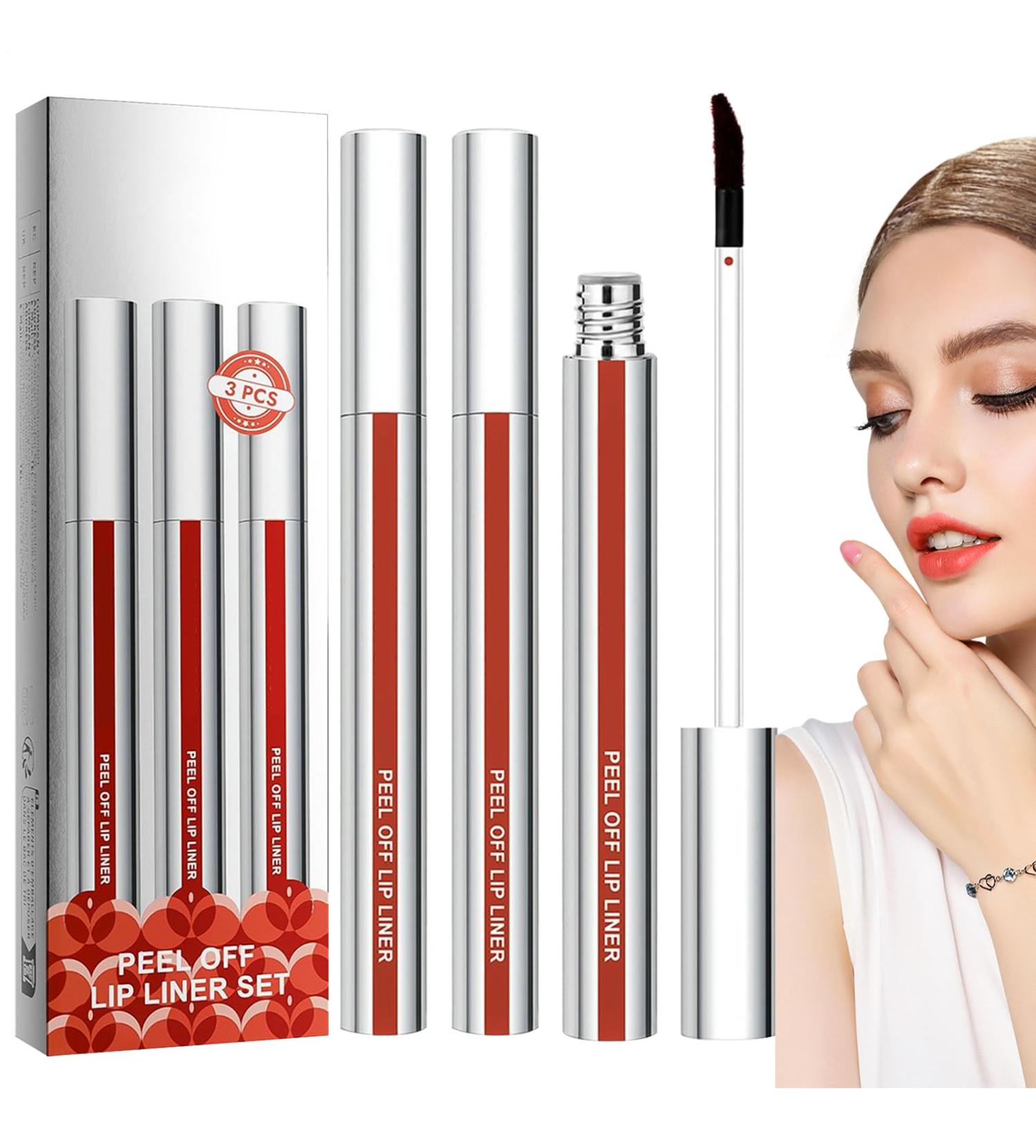  JINGLING JINGLING 3-Pack Peel-Off Lipsticks - Lip Gloss - For Women Girls Teens Birthdays Christmas Wife Mother's Day Friends Family Sister You - Buy Online on GoSupps.com