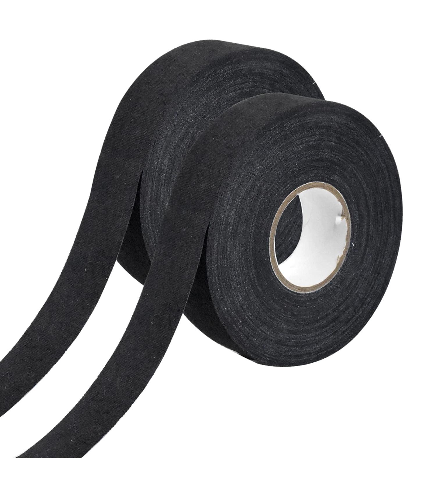 Buy 2 Roll Black Hockey Tape - 54 Yards Self-Adhesive Grip Tape for Hockey Tennis Squash Badminton and More | International Shipping Available - Buy Online on GoSupps.com