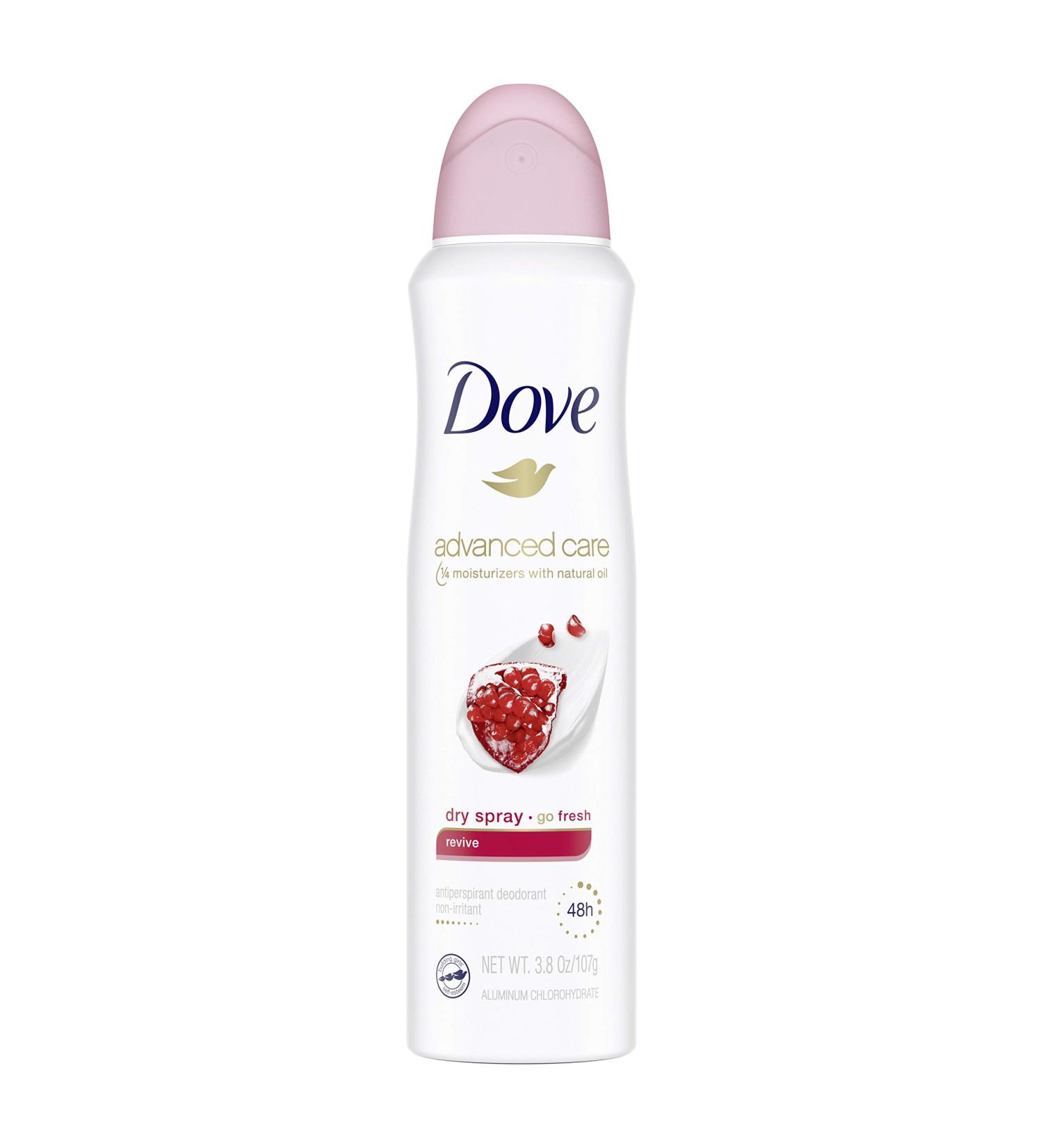 Dove Dry Spray Antiperspirant Revive 3.8 Ounce - Long-lasting Protection (Pack of 1) - Buy Online on GoSupps.com