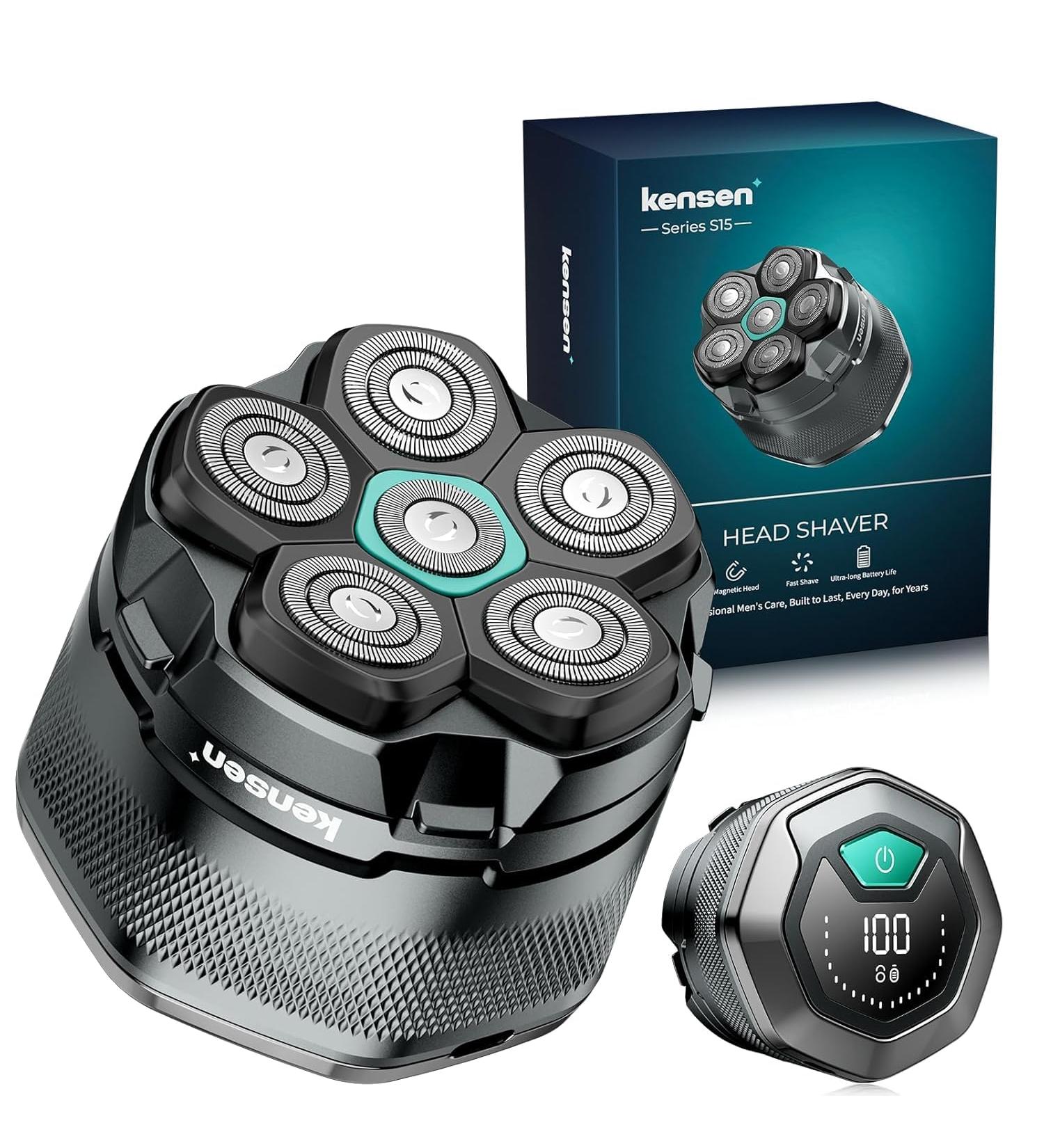 lubricate kensen bald shaver set