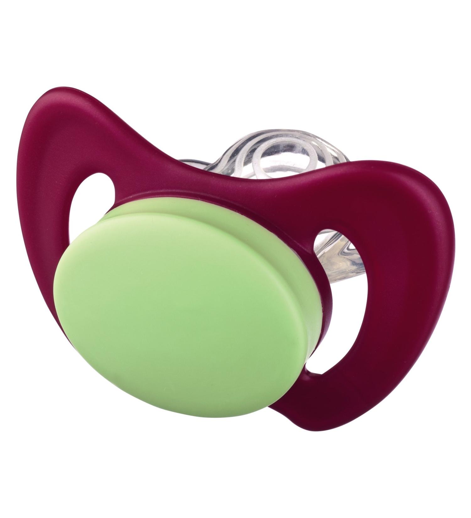 Nip Miss Denti size 1 without teeth pink/green