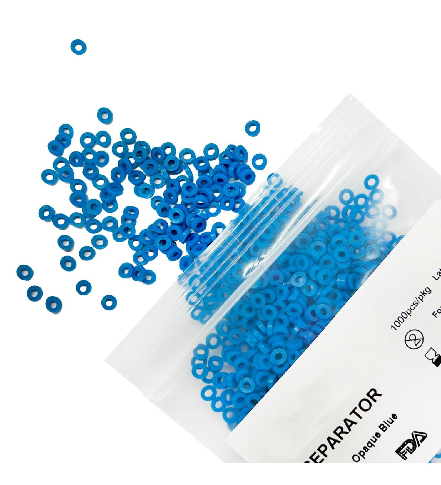1000pcs Dental Orthodontic Separator Bulk Pack | Elastic Orthodontic Ties for Effective Dental Care - Buy Online on GoSupps.com