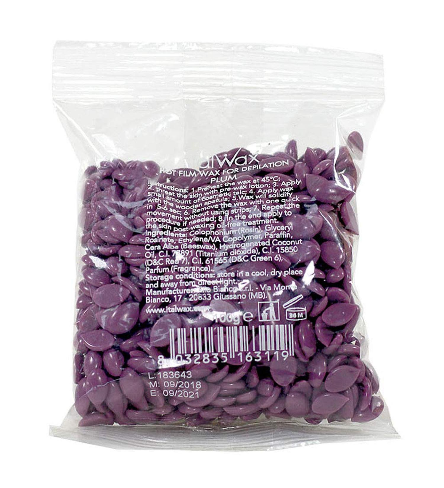 Film wax Plum Italwax Hot Film Wax wax beads 100 g