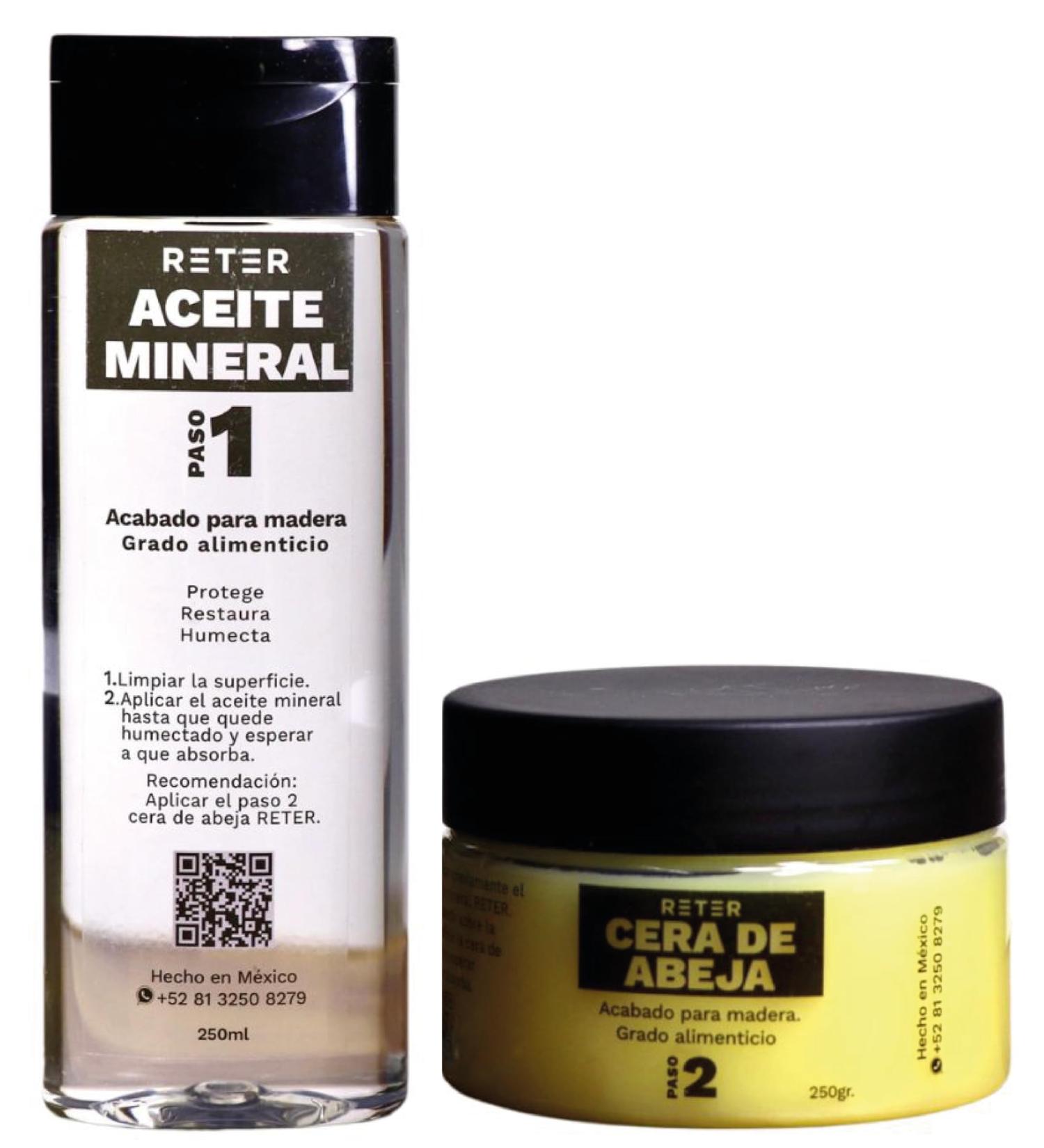 Premium Wood Finish Kit - Mineral Oil & Bee Wax for Enhanced Natural Color - Ideal Wood Polish & Conditioner for All Wood Types - Buy Online on GoSupps.com