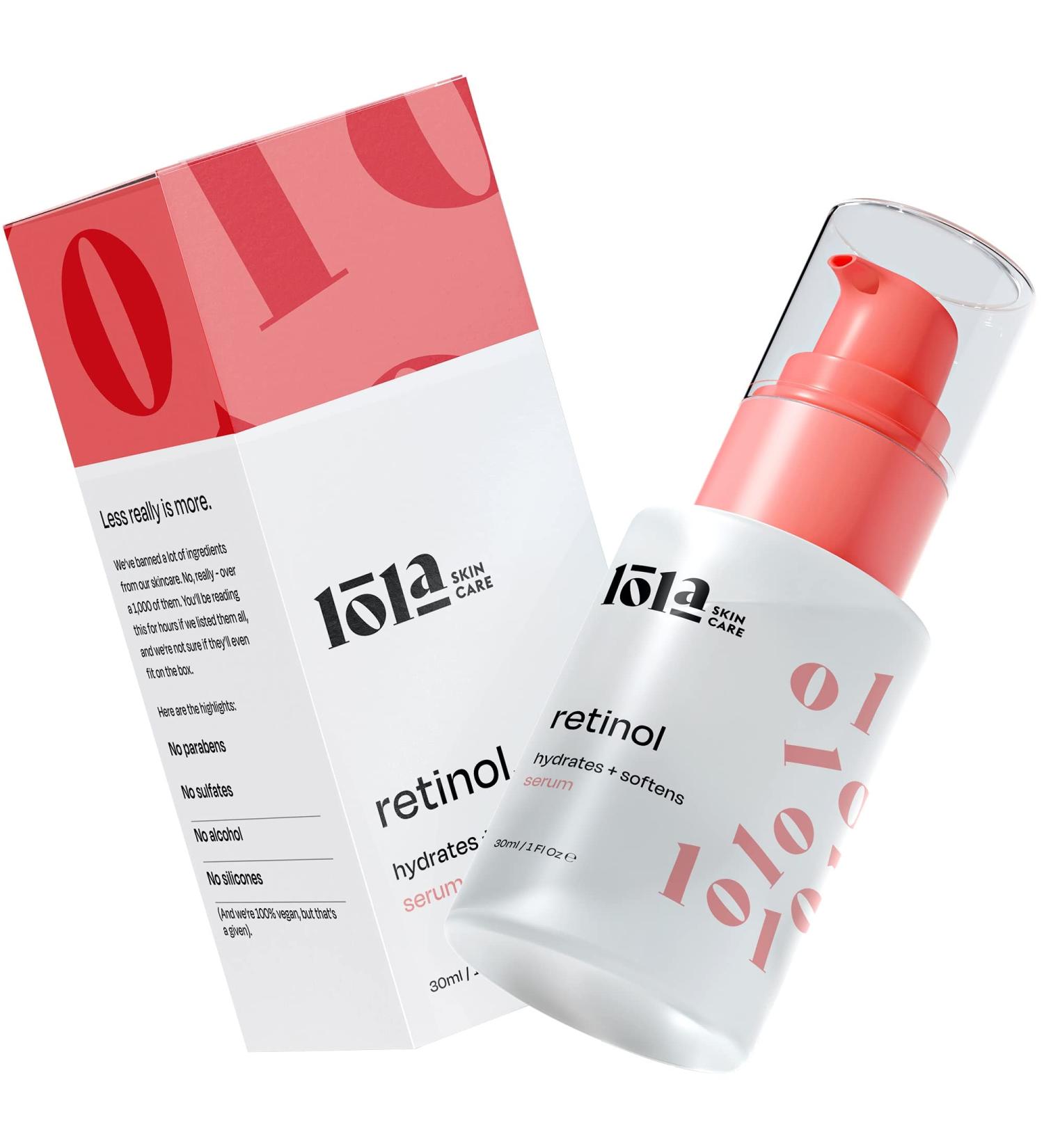 Retinol Serum for Face & Neck 2.5% - Face Serum w/Hyaluronic Acid Aloe Vera & Vitamin B3 Resurfacing Retinol Serum Moisturizing & Brightening Retinoid Serum for Women & Men - Buy Online on GoSupps.com