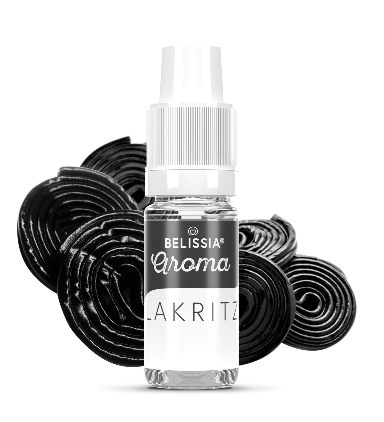 Belissia Liquorice Food Aroma - High-Dose 10ml | Perfect for Cooking Baking and Refreshments - Shop Internationally! - Buy Online on GoSupps.com