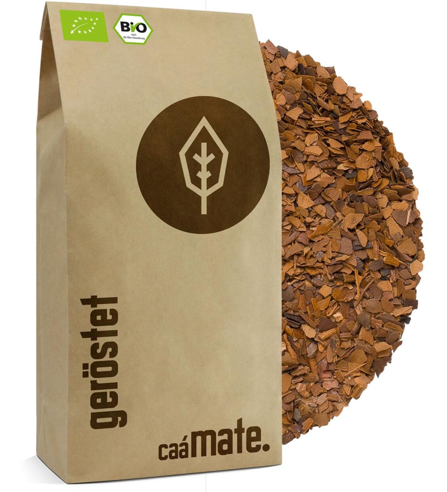Buy Organic Roasted Yerba Mate Tea 200g | Fair Trade & Air Dried - International Shipping Available - Buy Online on GoSupps.com