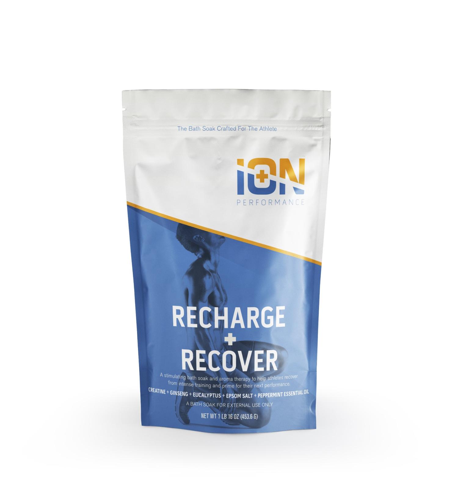iON Performance Recharge Bath Soak 1 lb - Athletes' Essential for Competition & Training Recovery | Magnesium, Creatine Monohydrate, Coconut Oil | Muscle Recovery - Buy Online on GoSupps.com