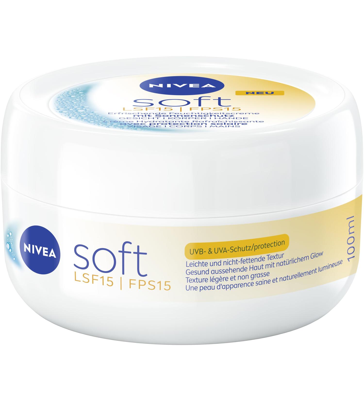 Beiersdorf NIVEA Soft Cream LSF15 100 ml