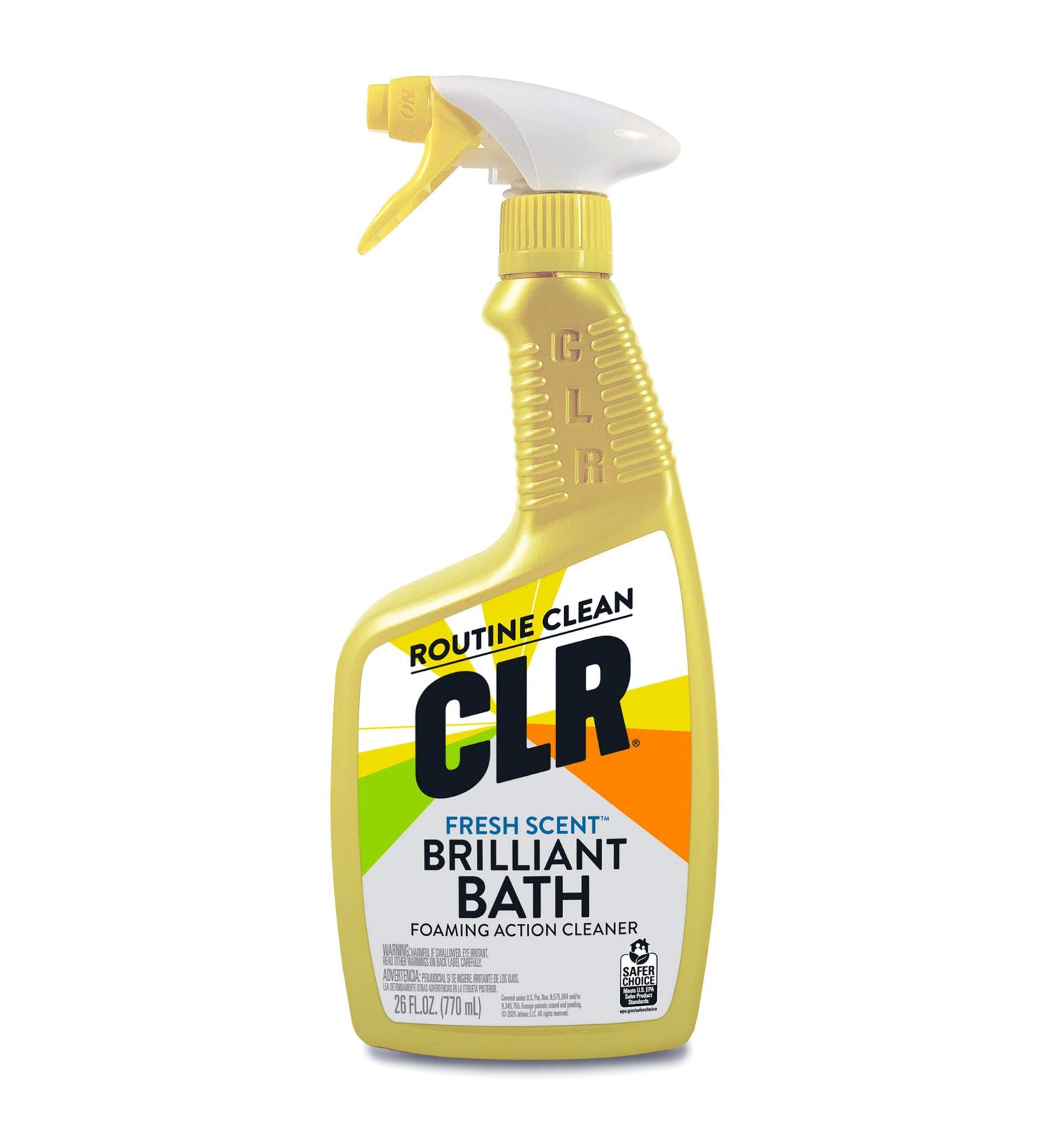 CLR Brilliant Bath Fresh Scent Foaming Action Cleaner 26 Fl Oz Spray Bottle - Pack of 1 | Packaging May Vary - Buy Online on GoSupps.com