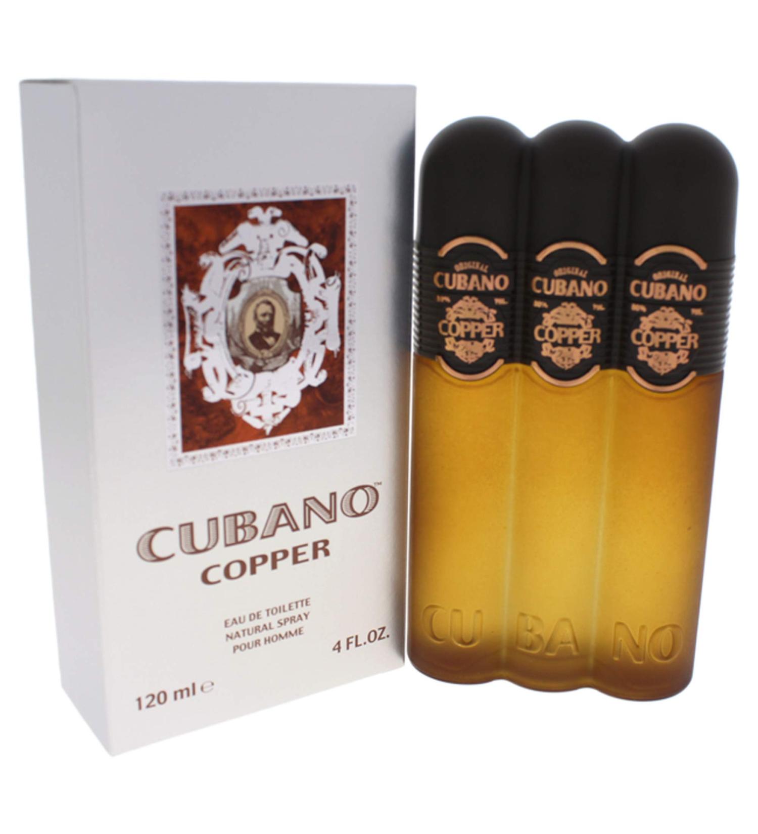 Cubano Copper By Cubano For Men. Eau De Toilette Spray 4 Ounces
