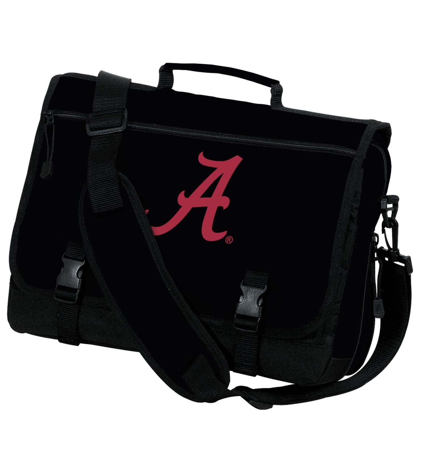 Broad Bay University of Alabama Laptop Bag Alabama Computer Bag or Messenger Bag
