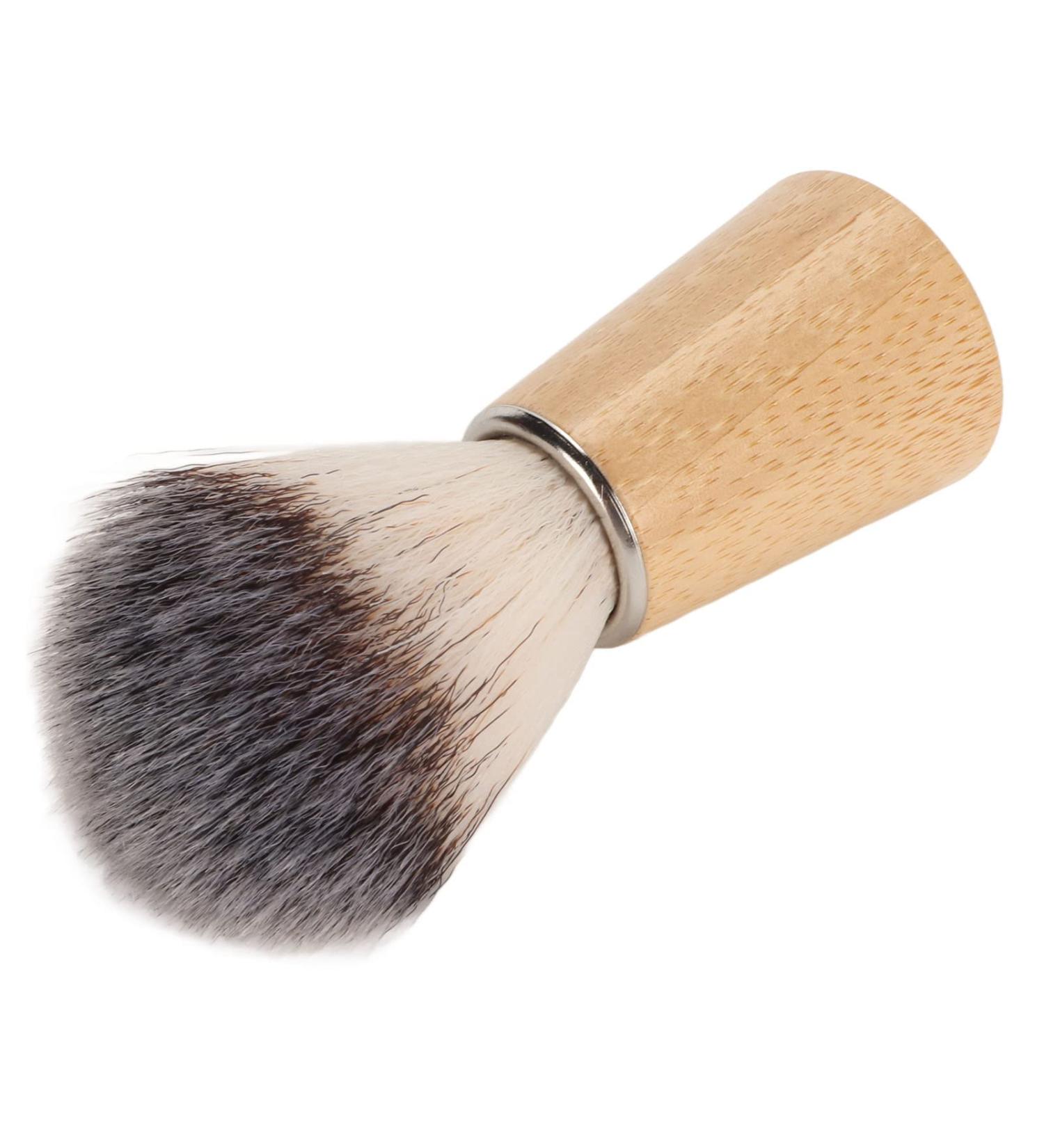 Buy Men's Shaving Brush | Premium Beard & Mustache Rasier Brush for Salon Care - International Shipping Available - Buy Online on GoSupps.com