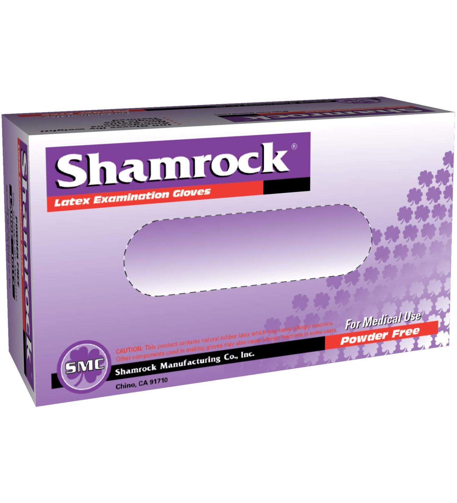 Shamrock 10111-S-bx Latex Gloves - Small, Thin, Powder-Free, Slick Surface - Natural - Buy Online on GoSupps.com