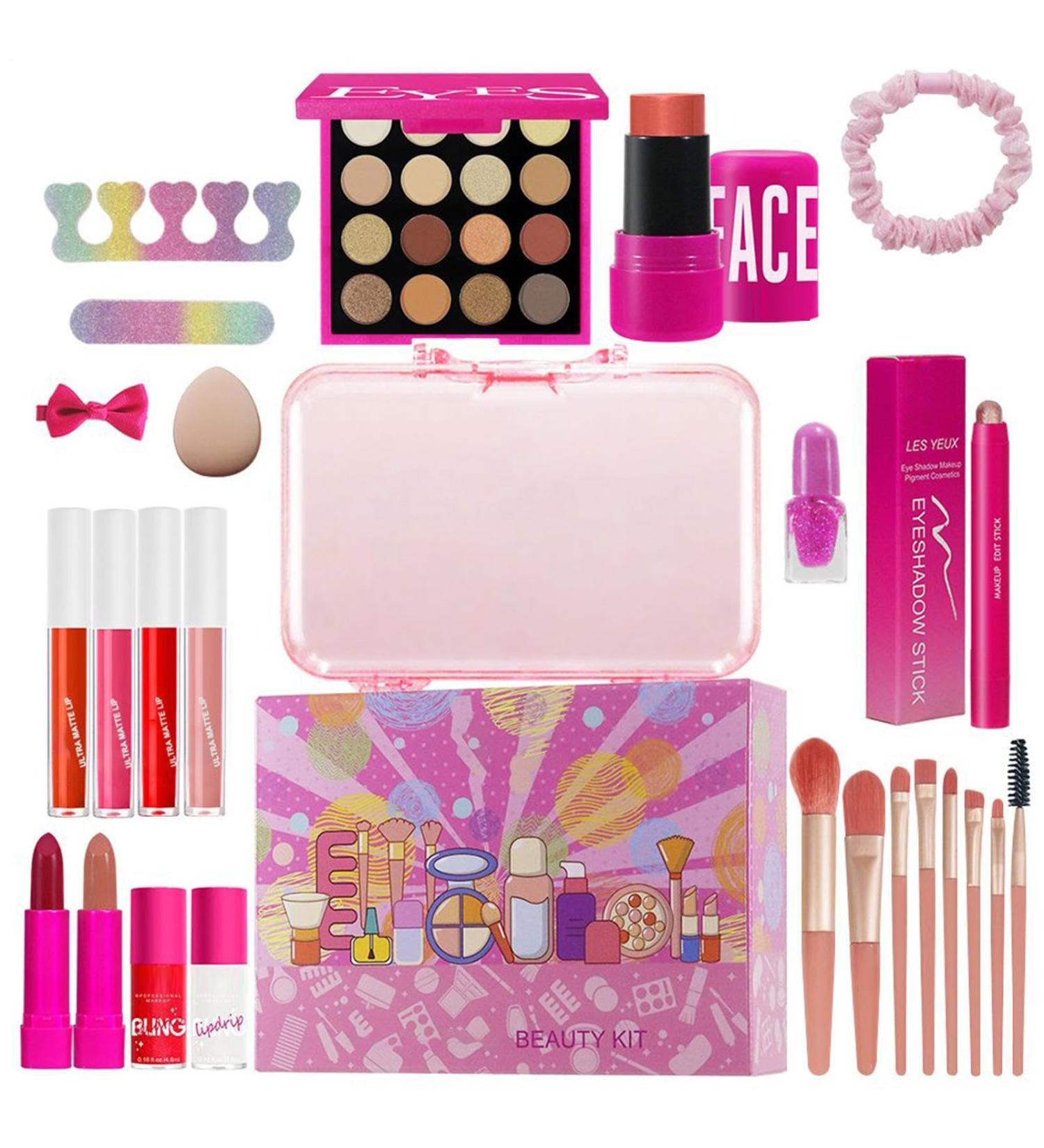 Makeup for Girls Eyeshadow Palette Eyeshadow Palette Eyeshadow Lipstick Collection Smudge Resistant Cosmetics for Theater Photos Travel Dance - Buy Online on GoSupps.com