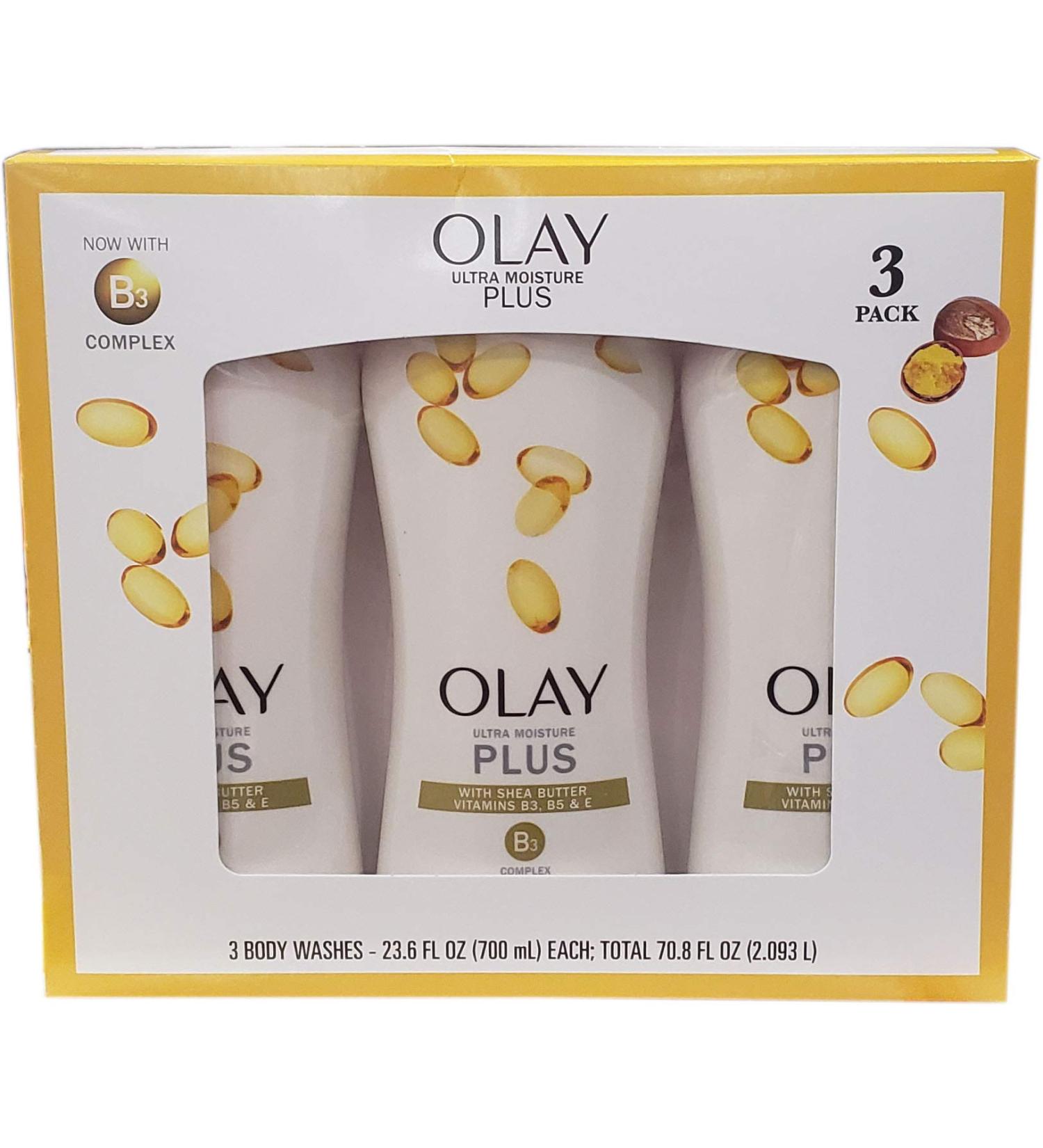 Olay Ultra Moisture Plus Body Wash 23.6 Oz  3 Pack   3Count () 3 Count (Pack of 1)