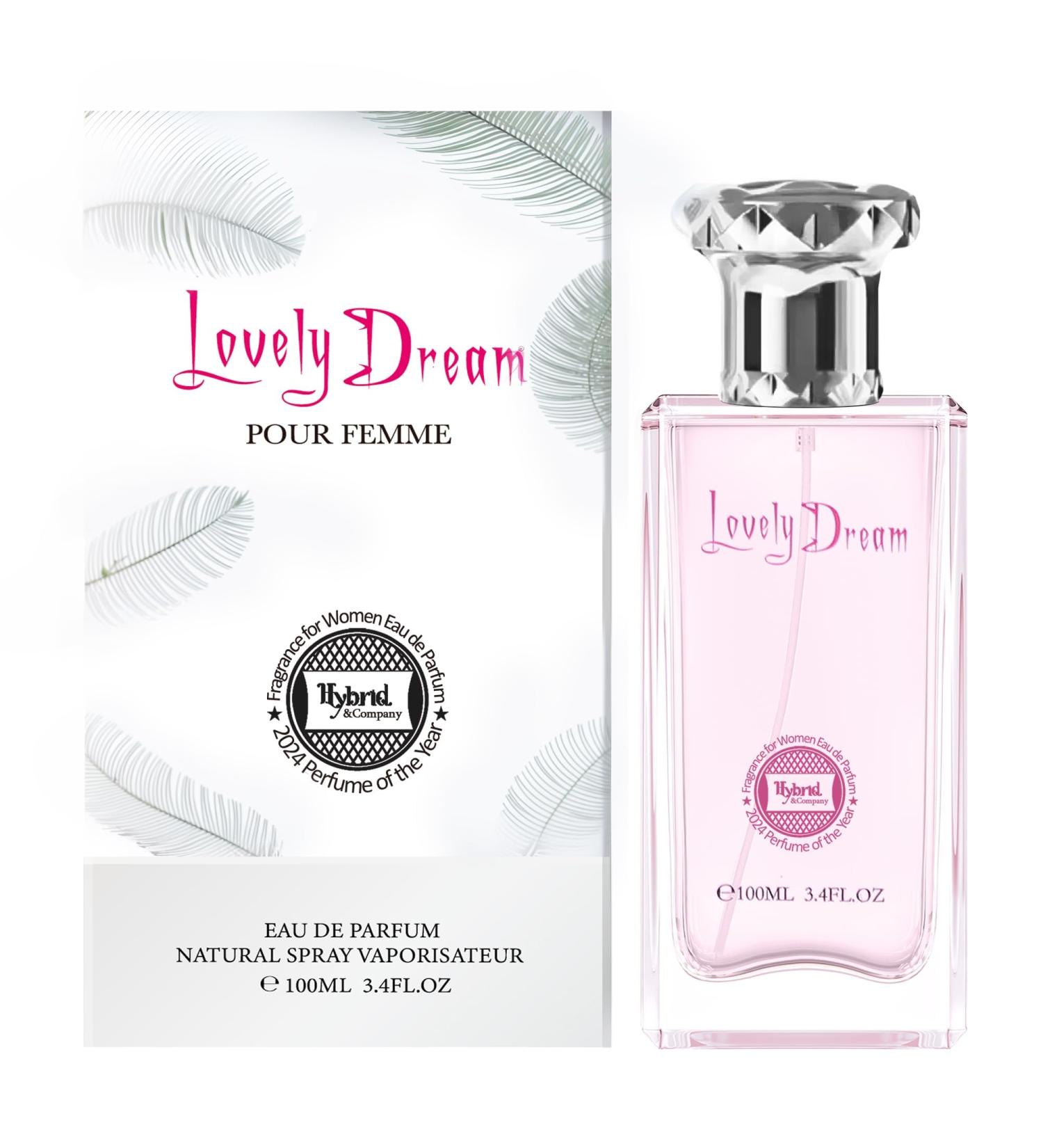 Hybrid & Company Women Lovely Dream Can Pour Femme Eau De Parfum Vaporisateur Natural Spray 3.4 Fl Oz - Buy Online on GoSupps.com