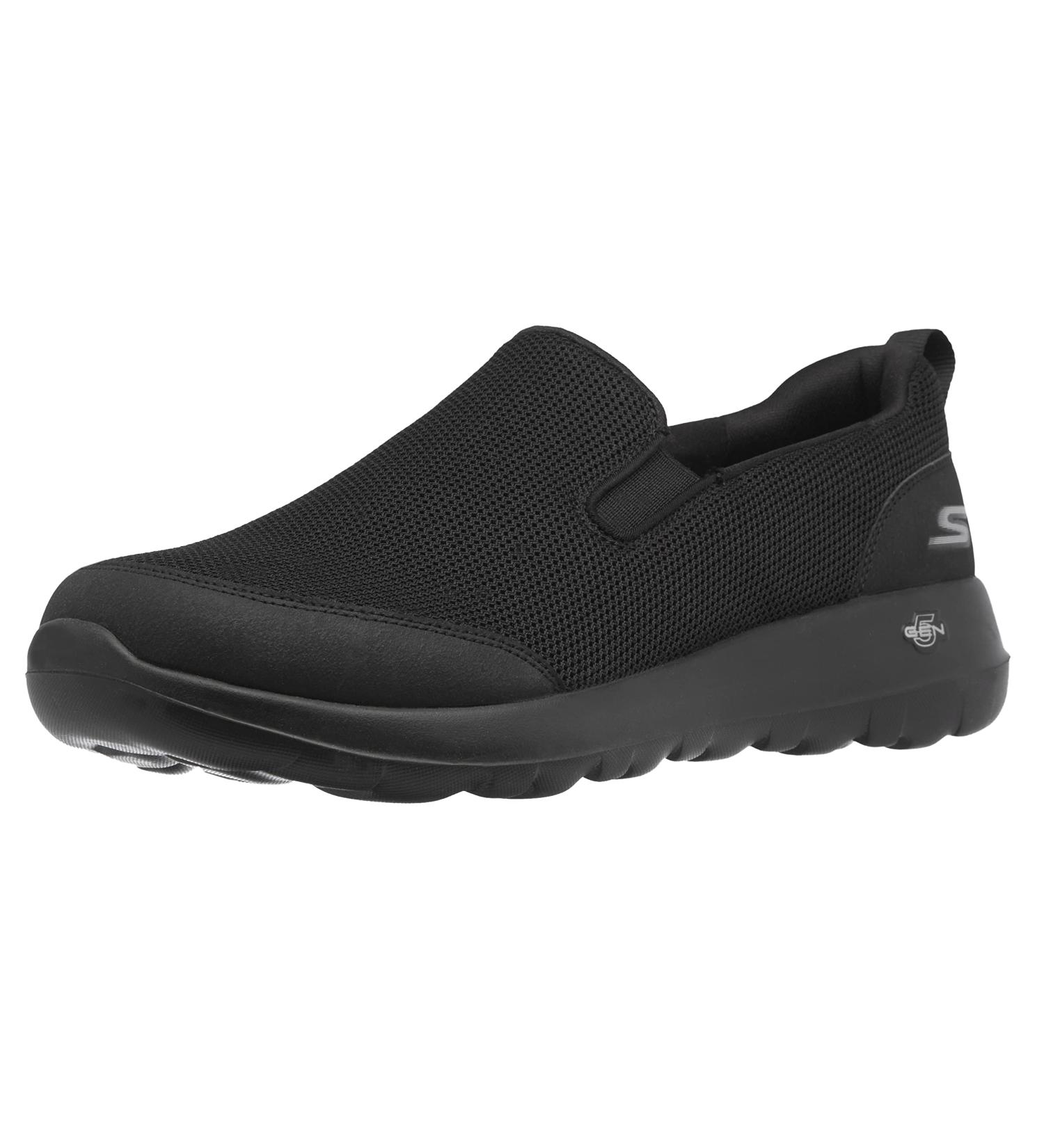 Skechers Men's Go Max Clinched Athletic Slip-On Walking Shoe 10.5 Black - Buy Online on GoSupps.com