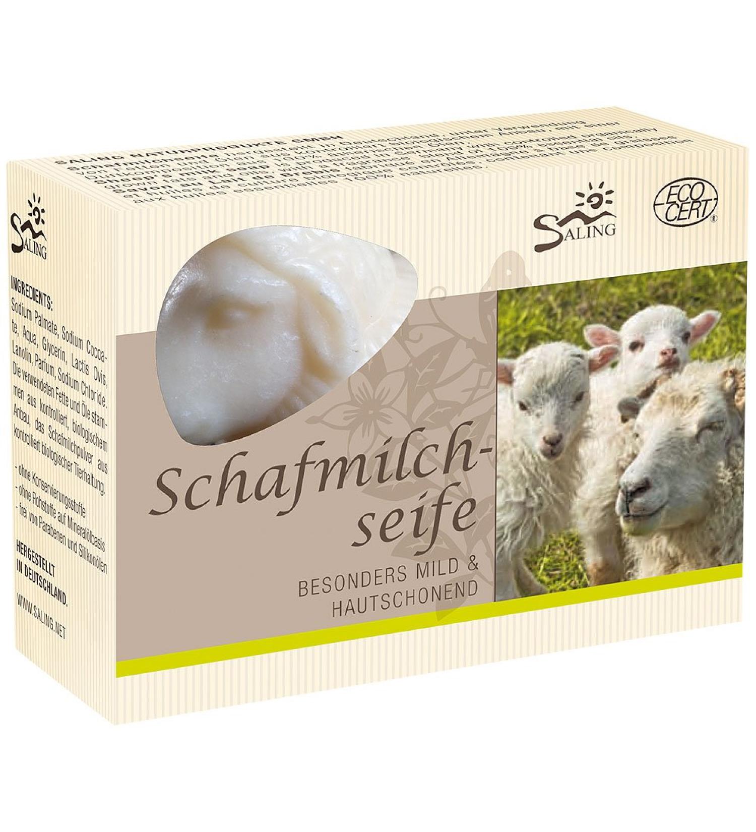 Saling Sheep's Milk Soap - White Sheep - 6 x 85g