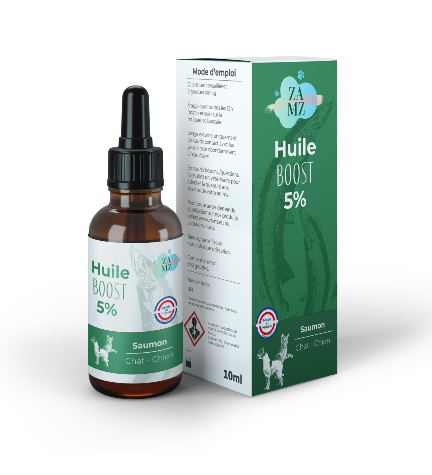 Boost Medium Oil 10ml | Joint comfort Senior | Hemp for Dogs and Cats | 100% French product - Buy Online on GoSupps.com