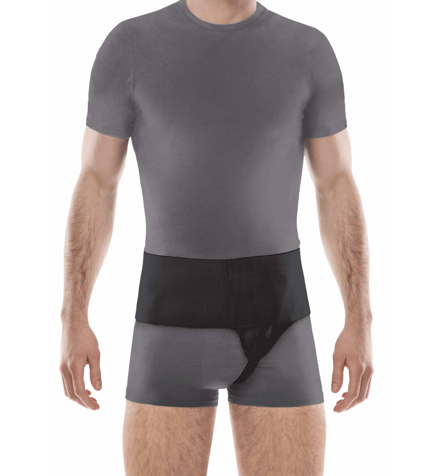 TOROS-GROUP Hernia Belt Support for Inguinal Hernias - X-Small Black Truss | Comfortable & Effective Relief International Shipping Available - Buy Online on GoSupps.com