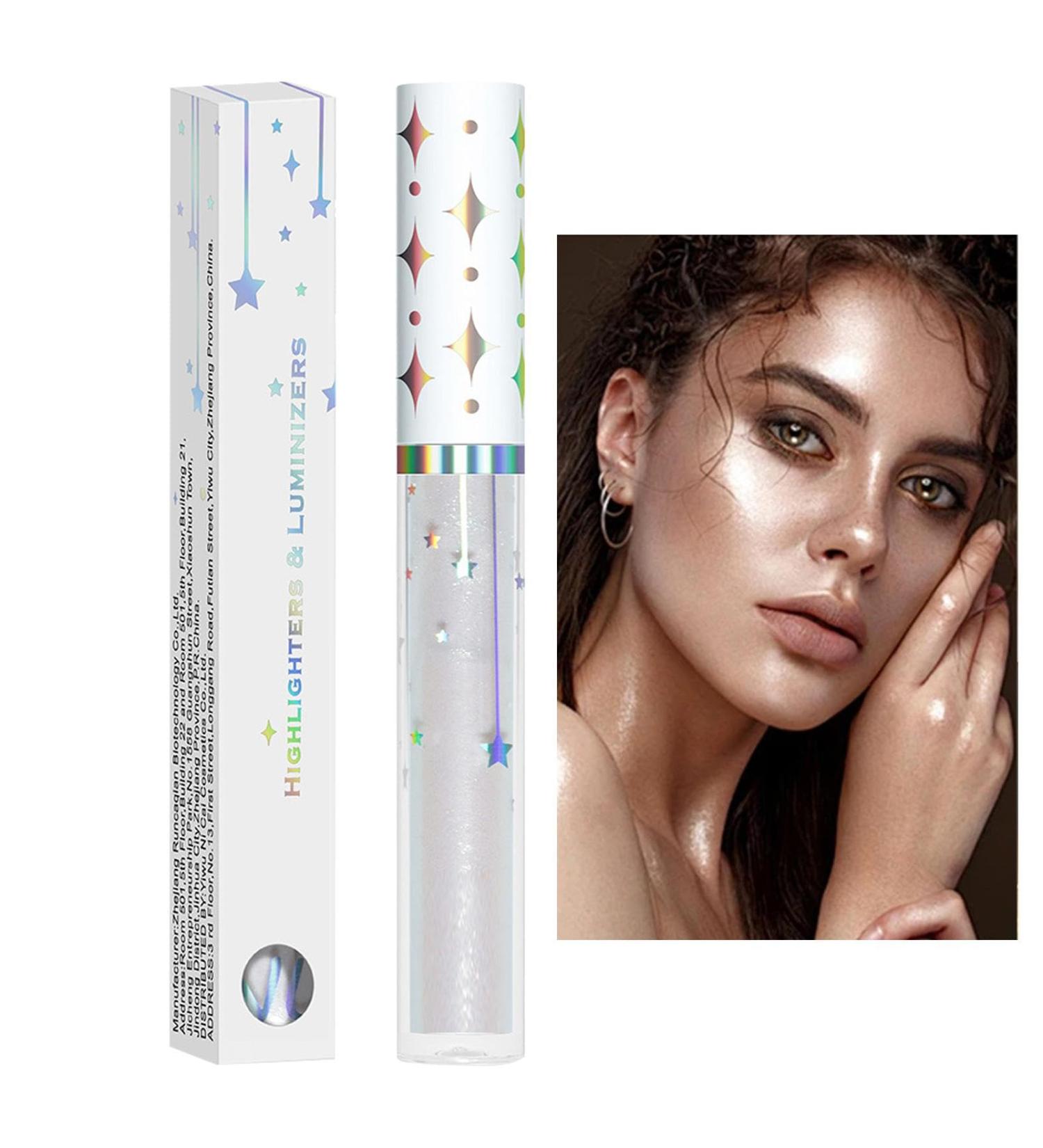 Liquid Highlighter for Face Liquid Highlighter | Highlight Beauty Lighting Glow Drops Waterproof Long Lasting Liquid Highlighter for Face - Buy Online on GoSupps.com