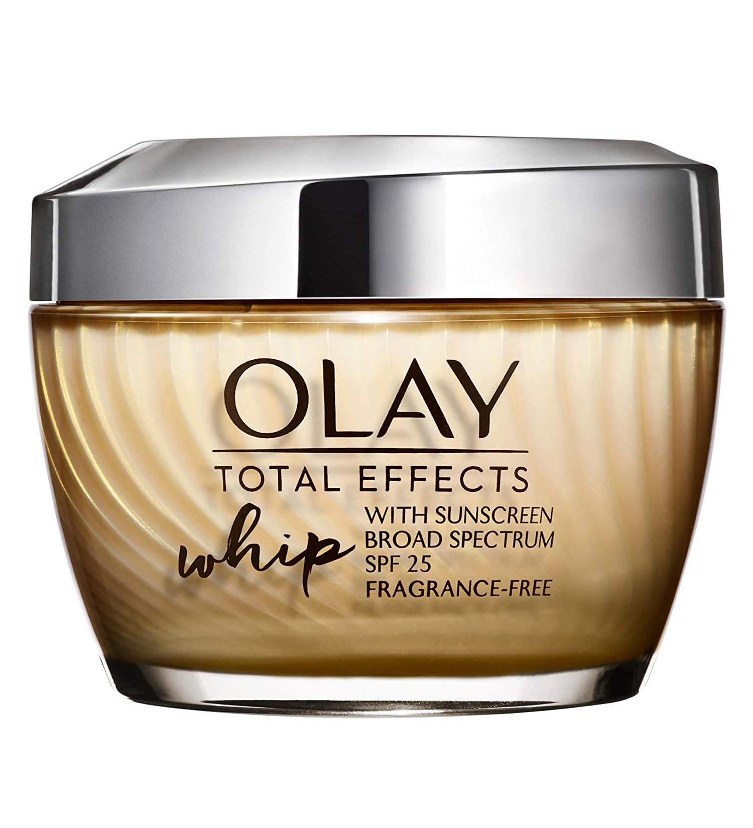 Olay Total Effects Whip Moisturizer SPF 25 - Fragrance-Free, 1.7 oz - Buy Online on GoSupps.com