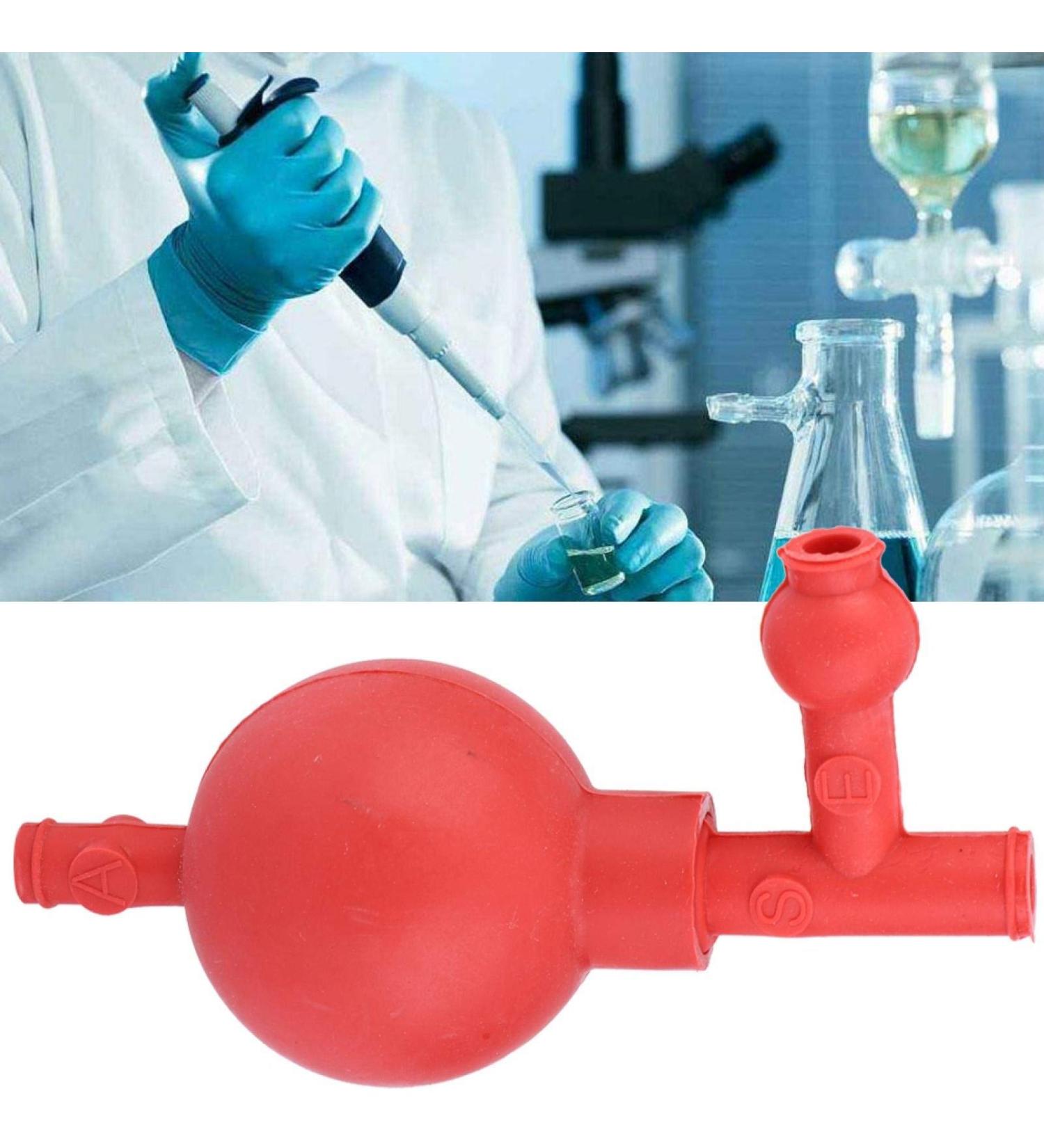 Syringe Bulb Set - Easy Clean Natural Rubber, 2 Pcs - Gentle Suction Ear Cleaning for Home & School - Beautifully Designed - Buy Online on GoSupps.com